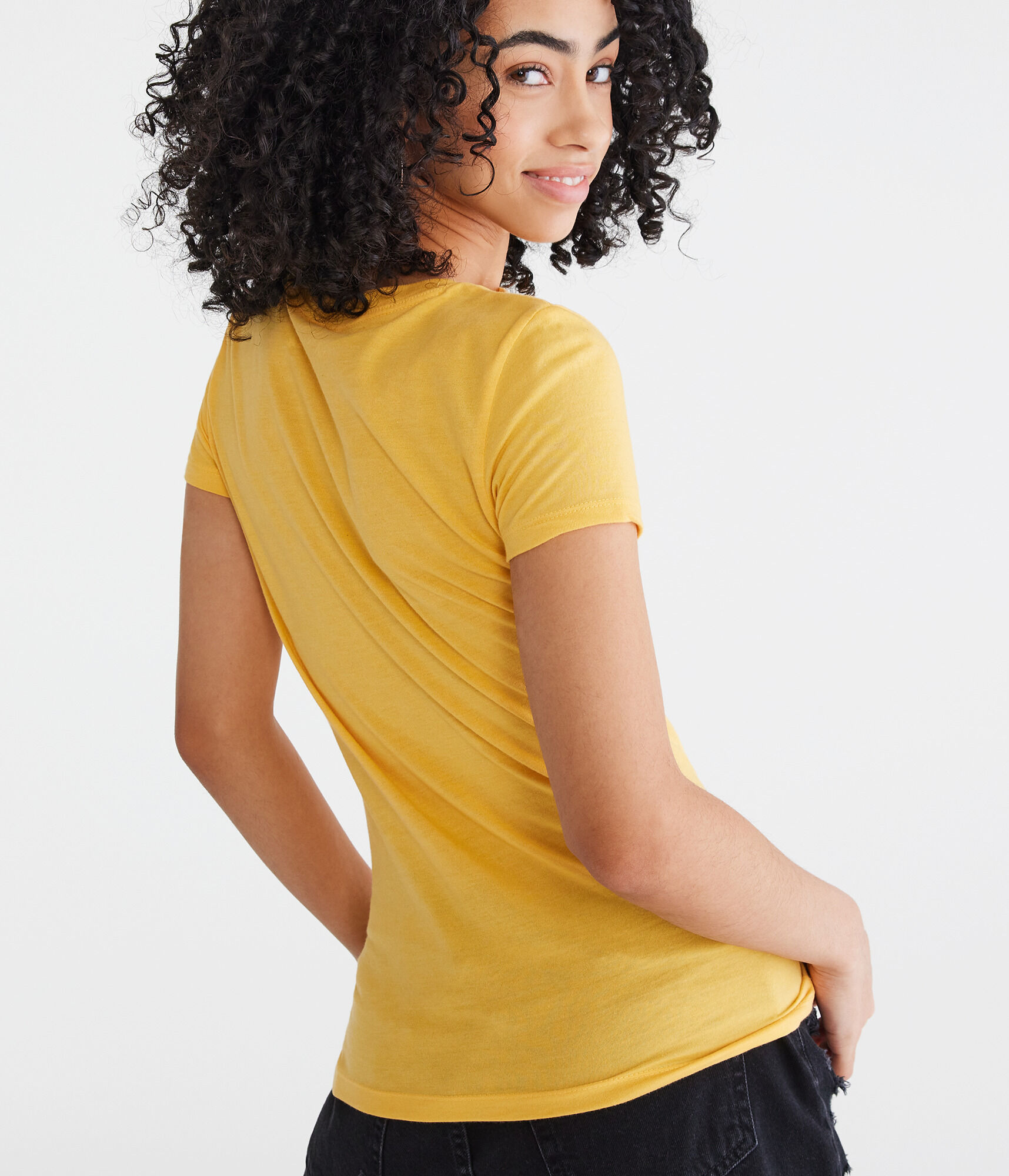 Choose Peace Flocked Graphic Tee