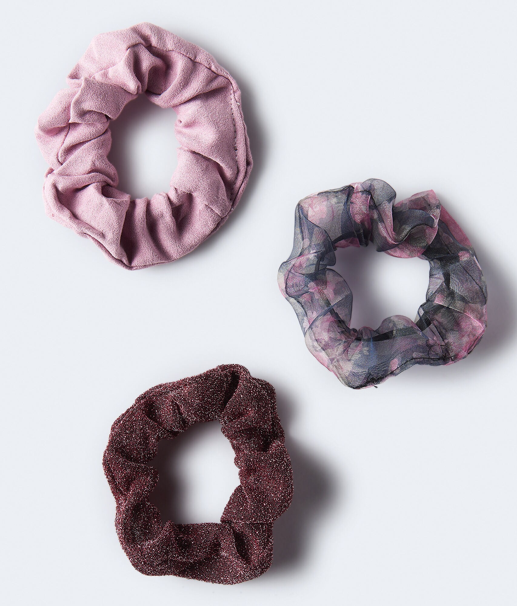 Metallic Scrunchie 3-Pack***