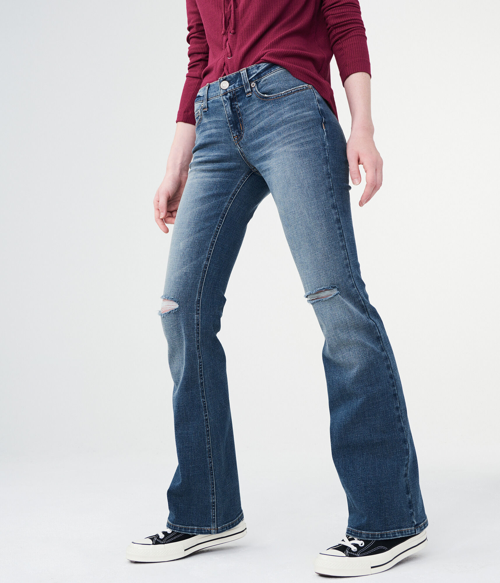 Low Rise Flare Jean