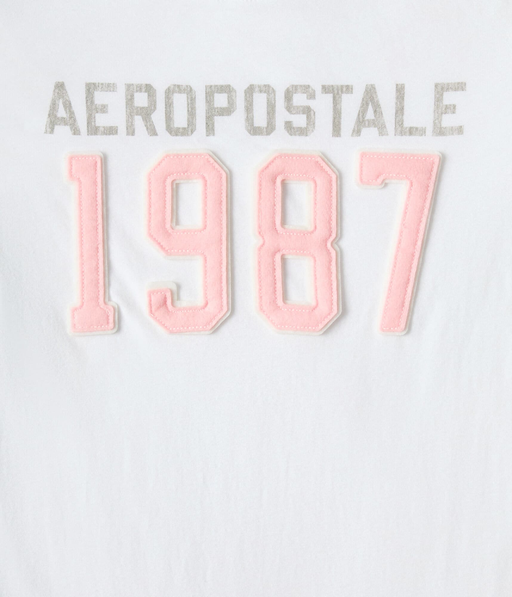 Aeropostale 1987 Appliqué Graphic Tee