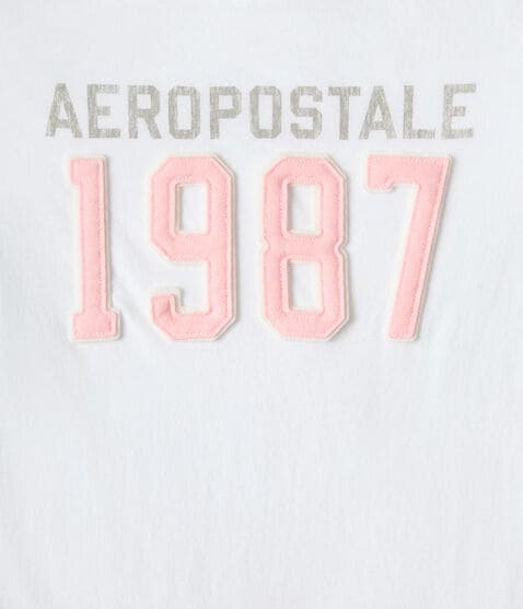 Aeropostale 1987 Appliqué Graphic Tee Aeropostale 1987 Appliqué Graphic Tee
