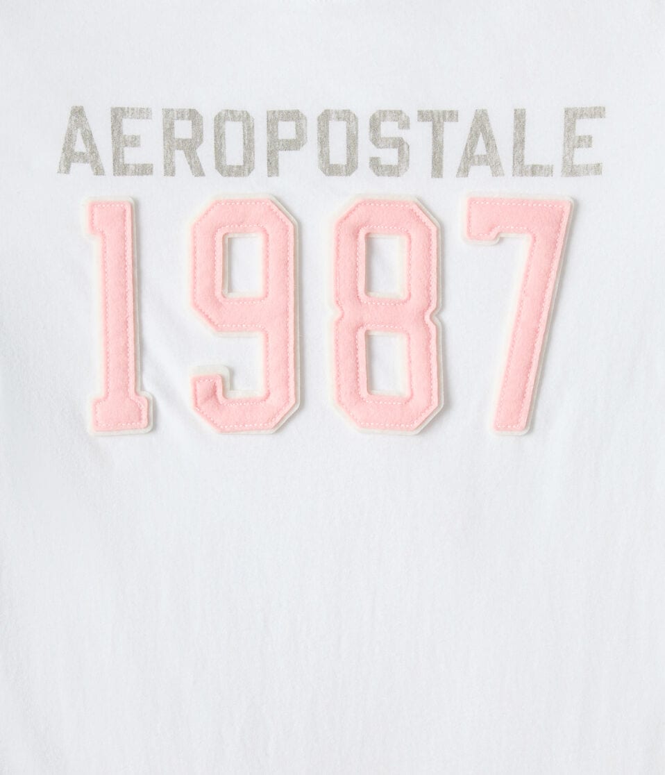 Aeropostale 1987 Appliqué Graphic Tee