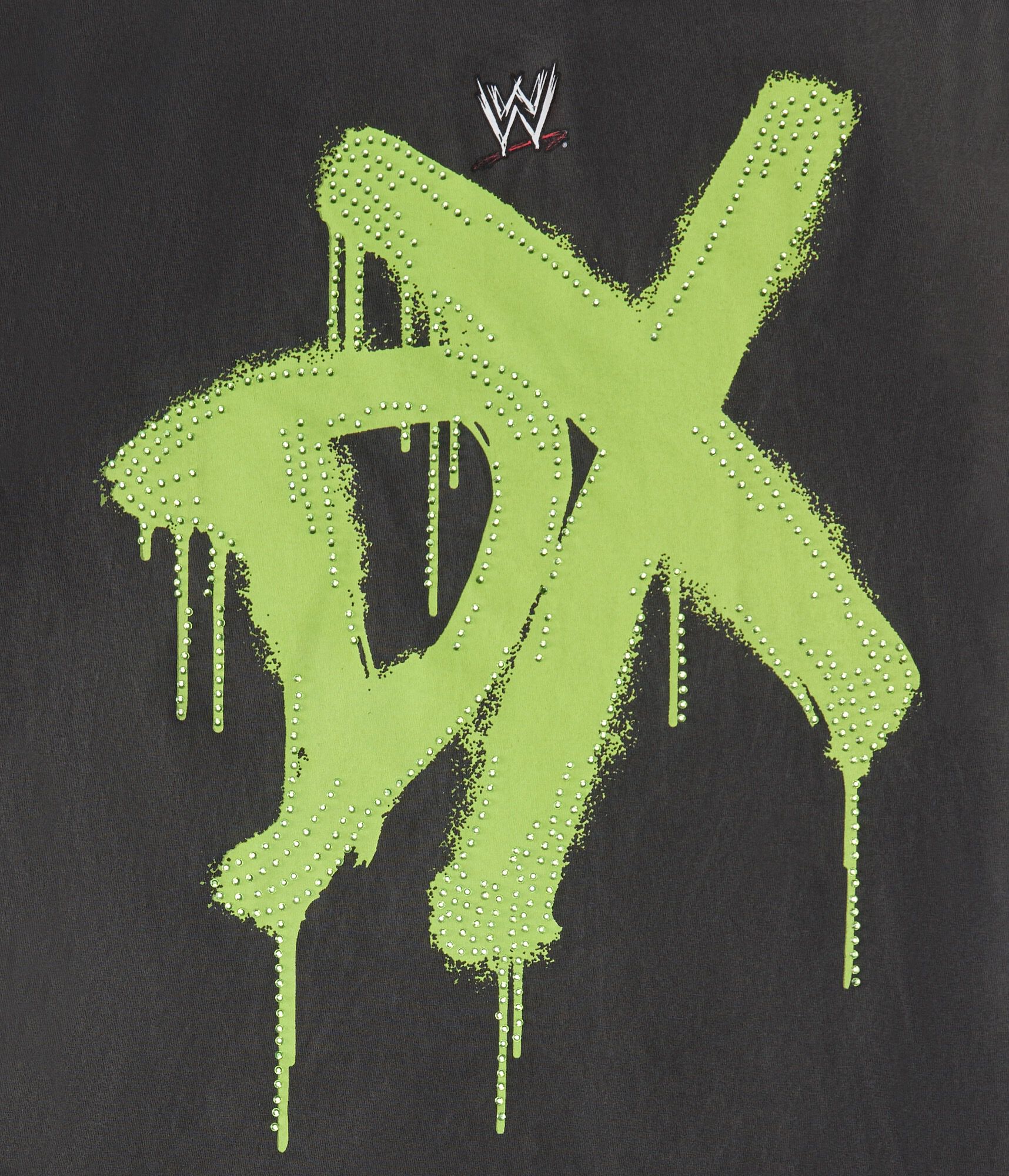 WWE D-Generation X Rhinestone Relaxed Graphic Tee