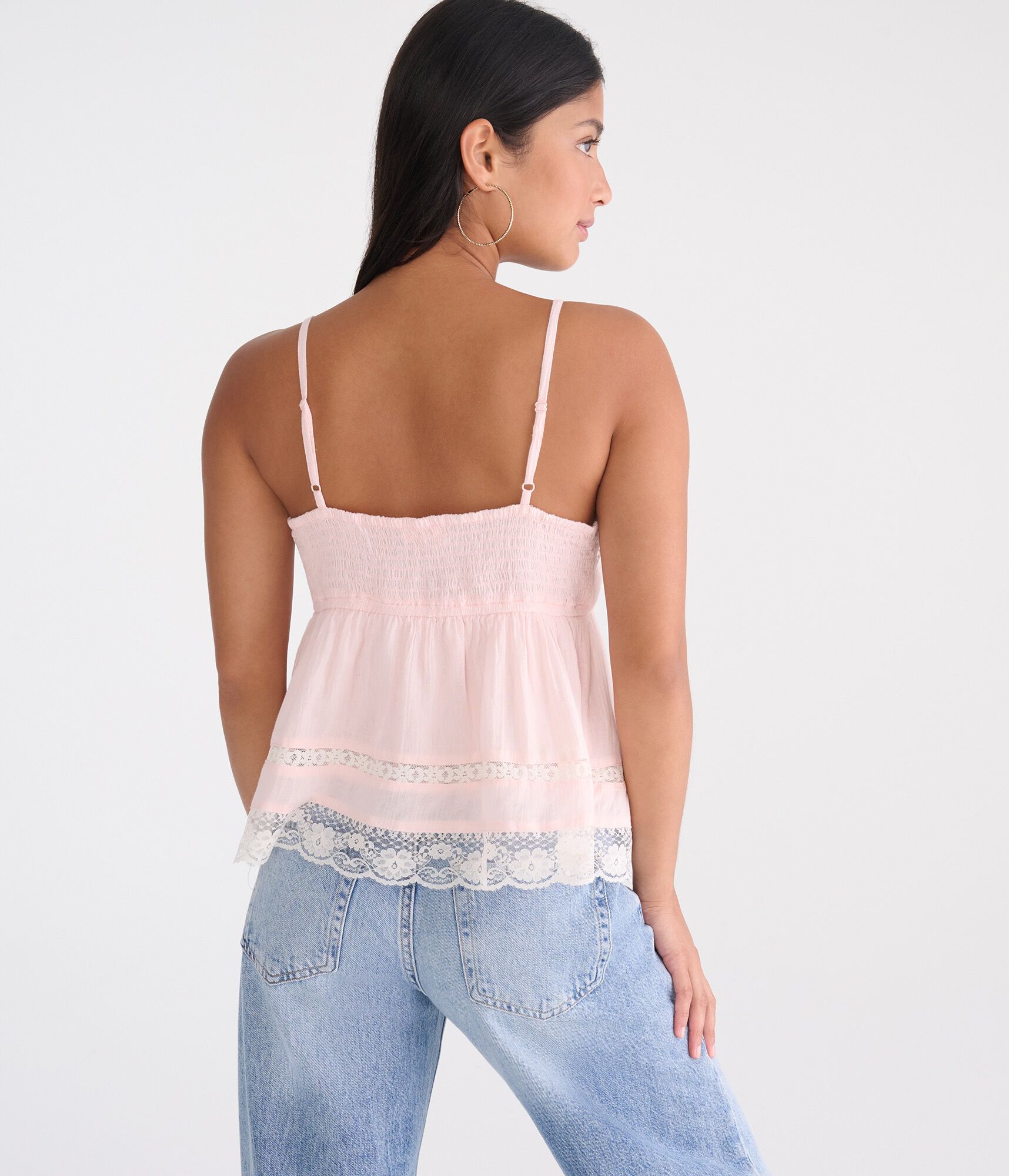 Floral Lace V-Neck Cami