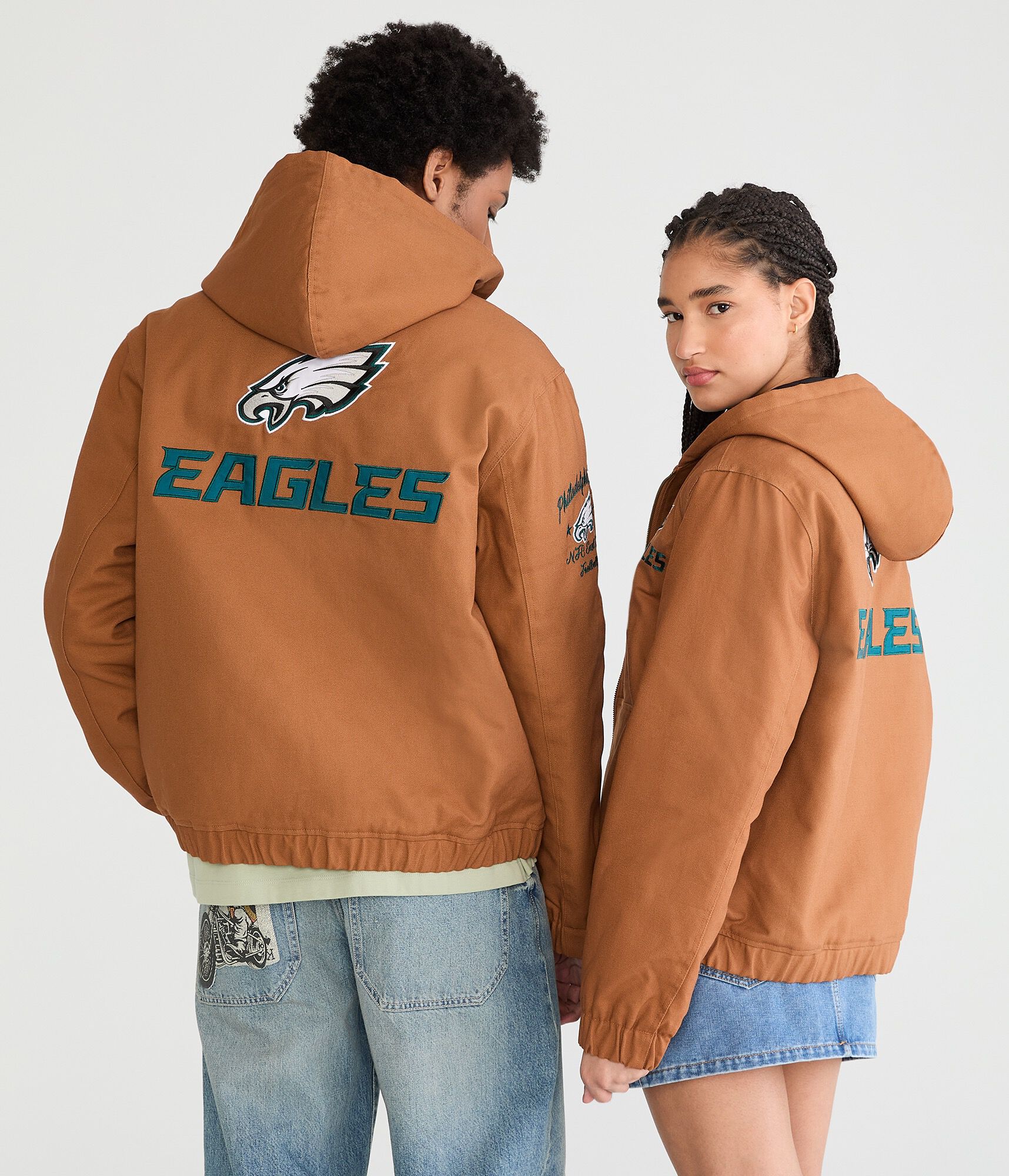 Philadelphia Eagles Hooded Workwear Jacket