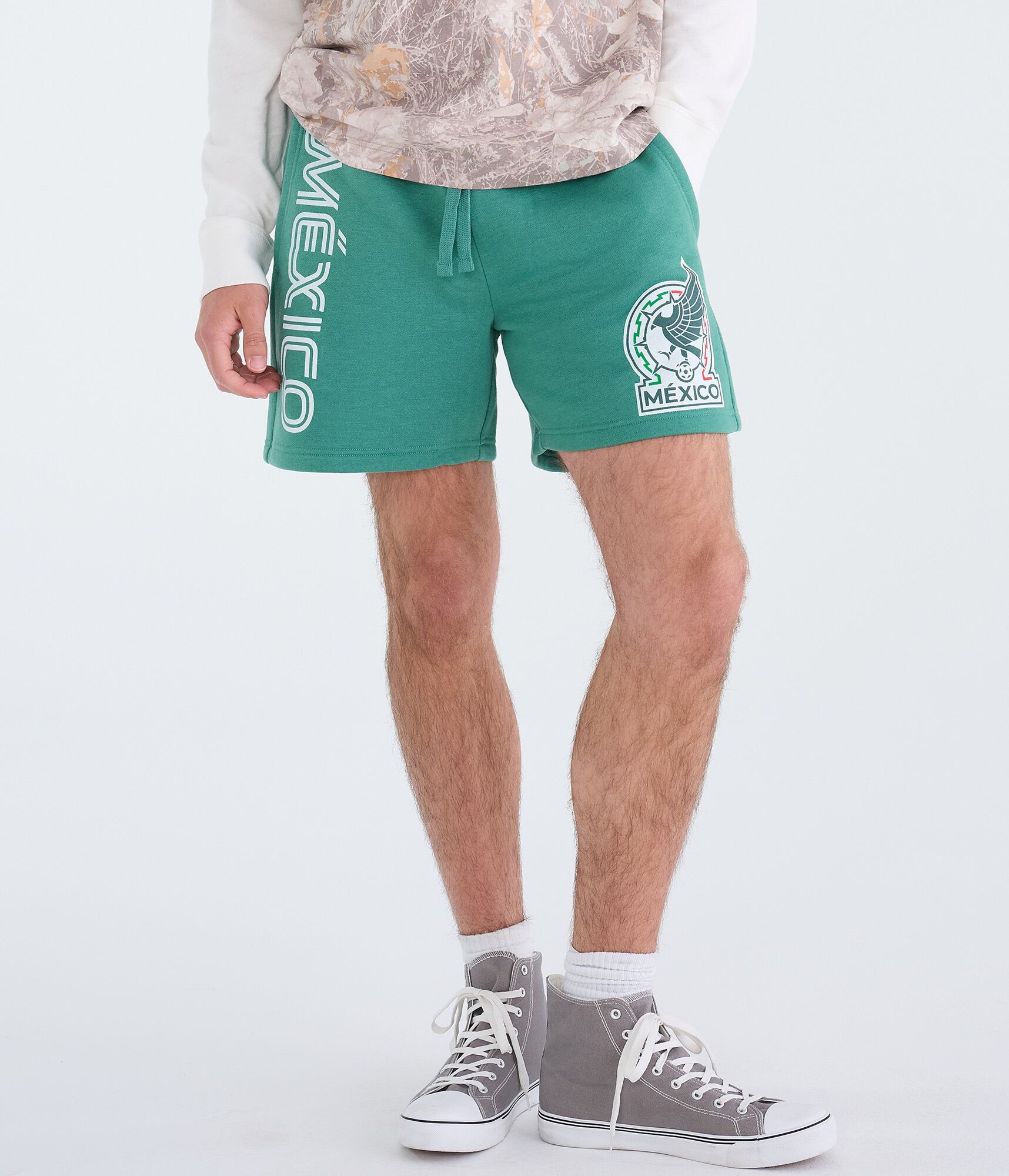 Mexico Football Fleece Shorts