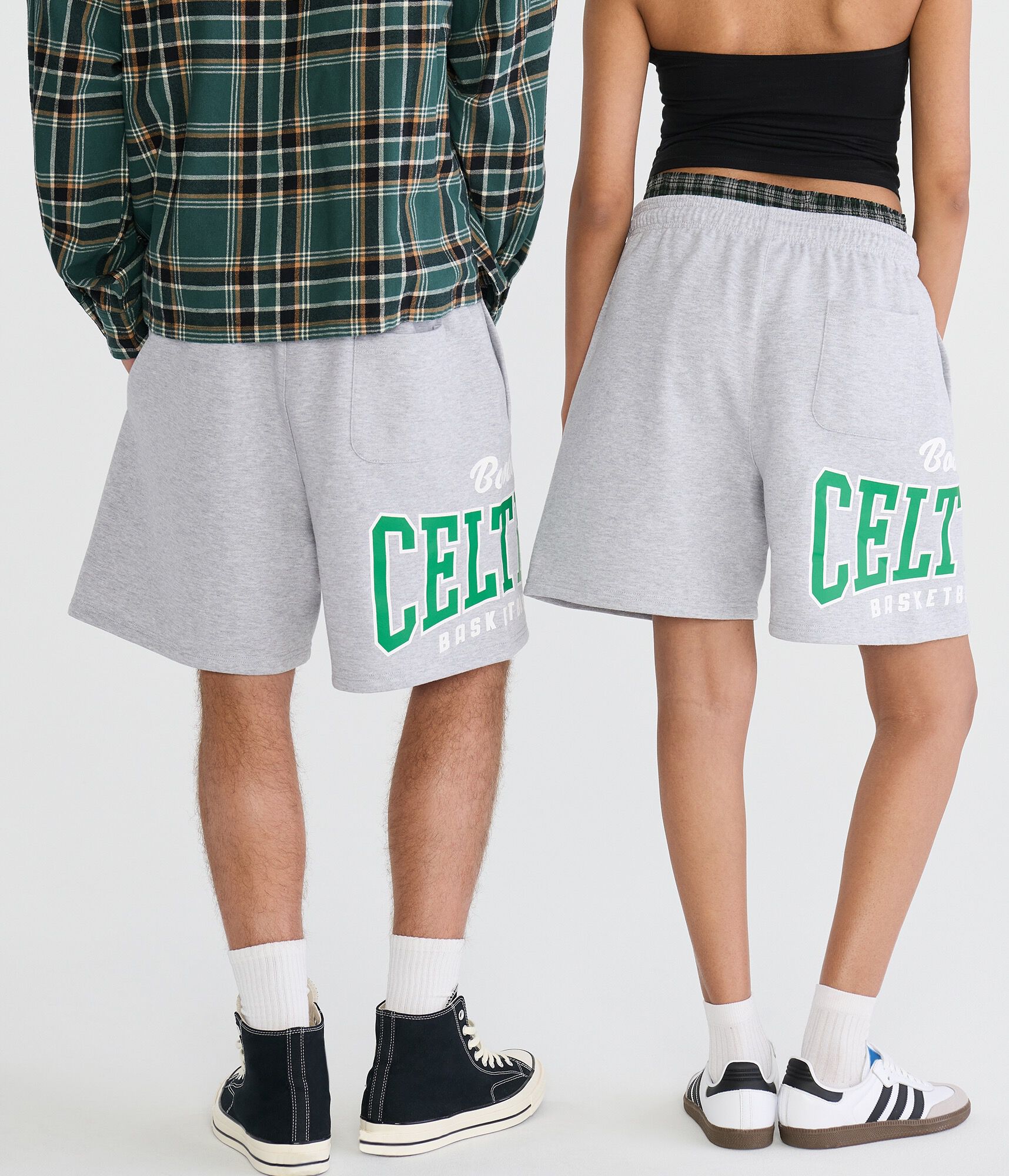 Boston Celtics Basketball Fleece Shorts