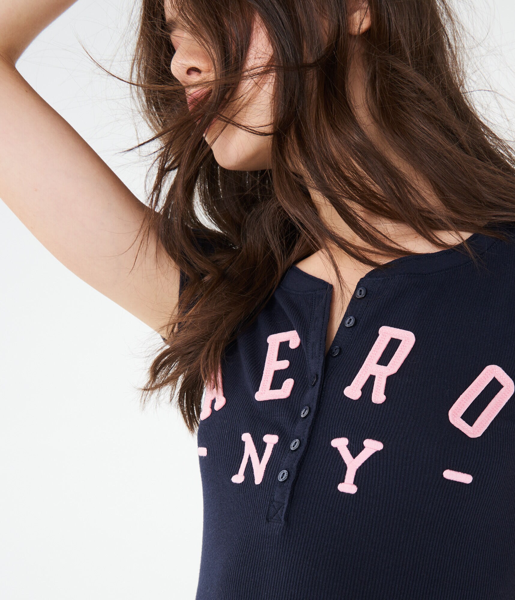 Aero NY Logo Graphic Henley