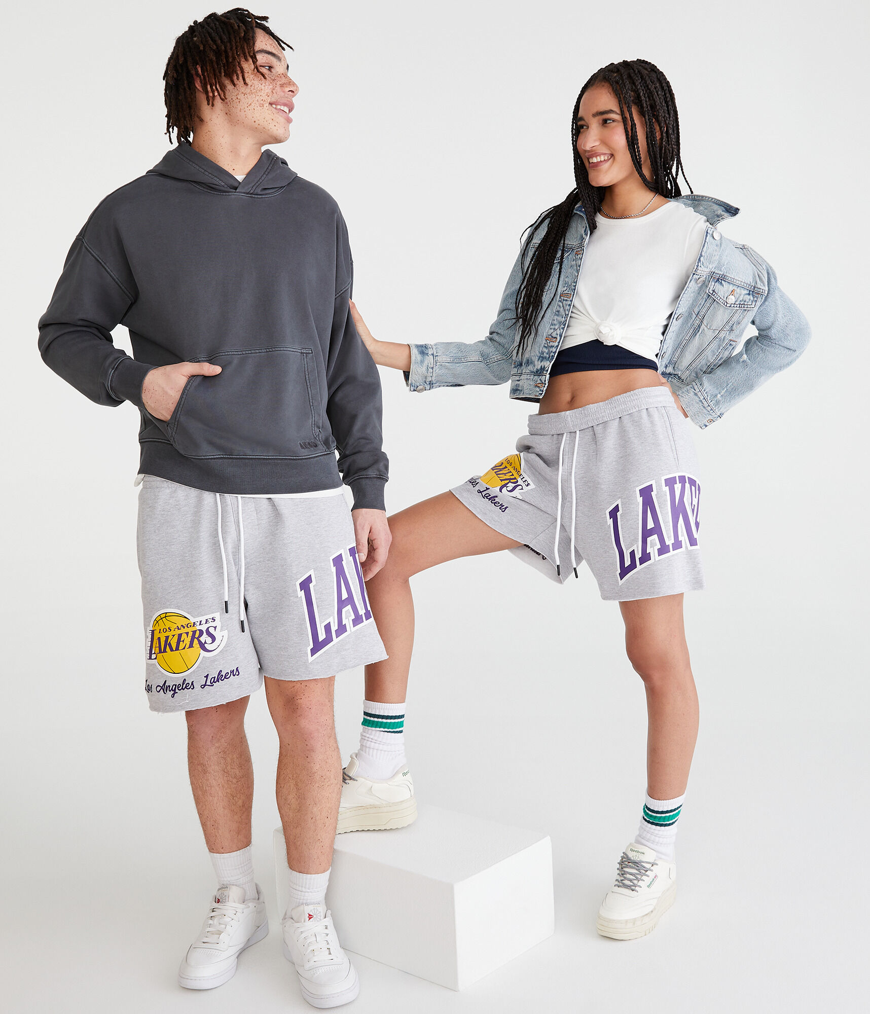 Los Angeles Lakers Fleece Shorts 6"