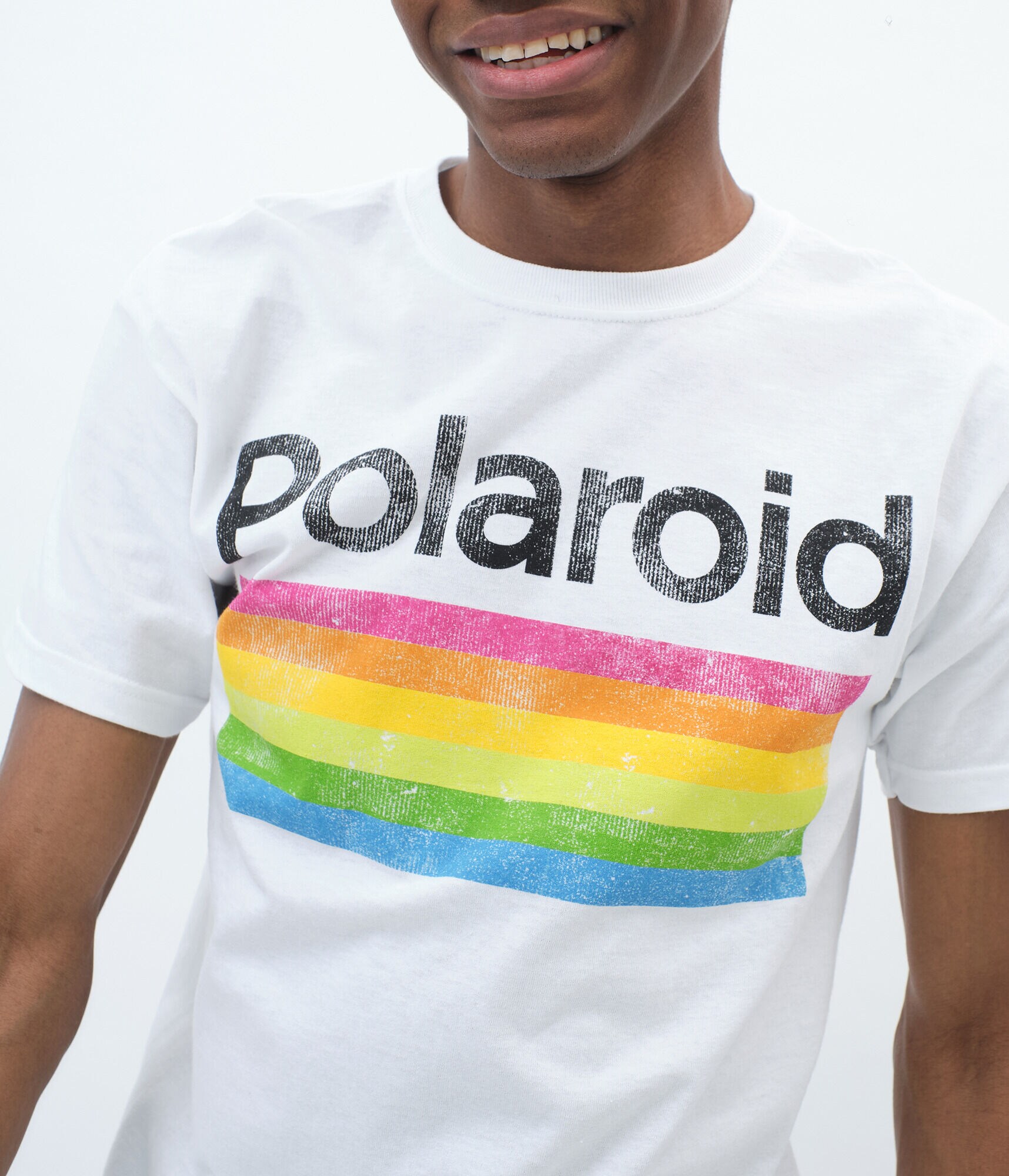 Polaroid Color Spectrum Graphic Tee