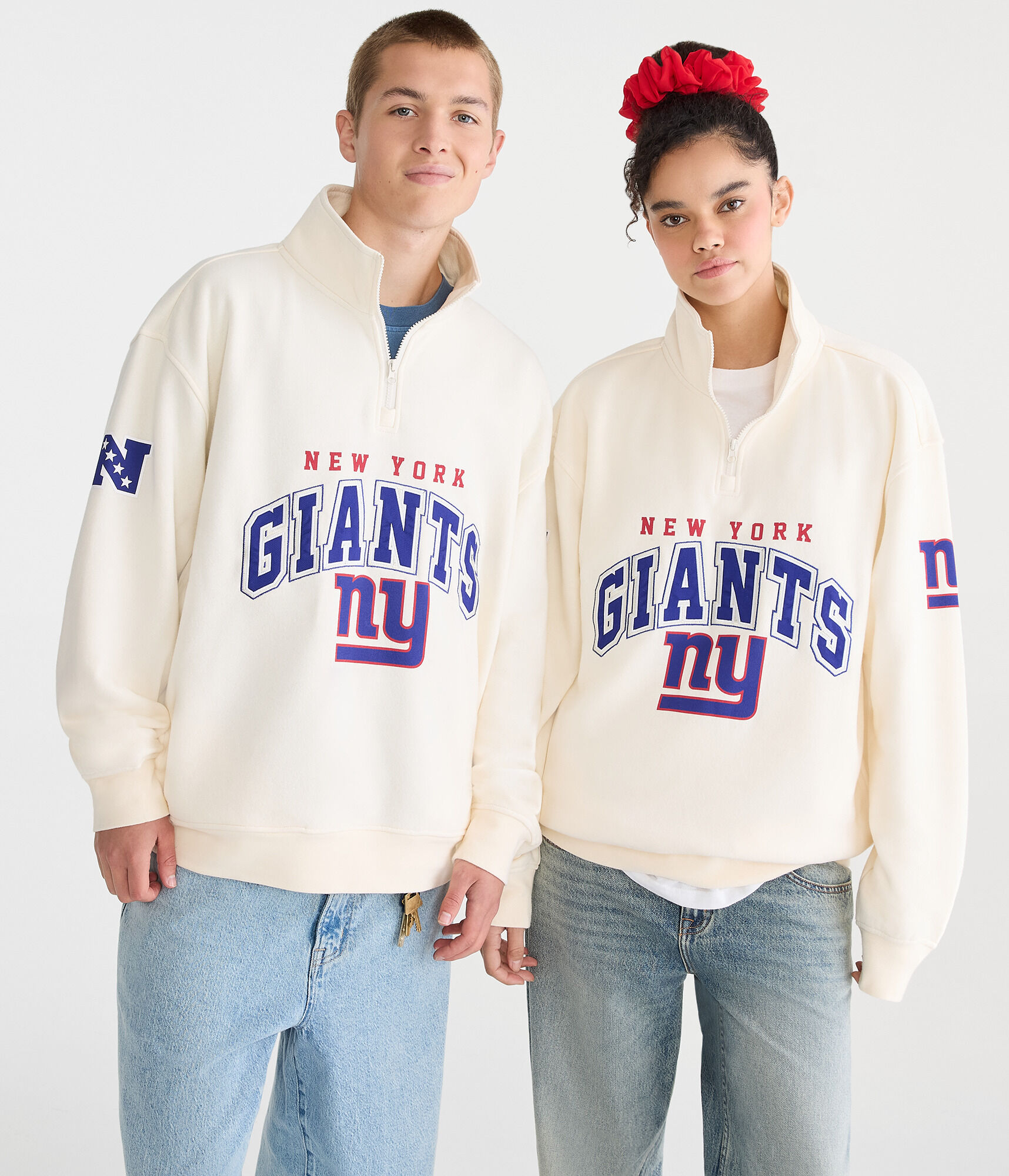 New York Giants Quarter-Zip Sweatshirt
