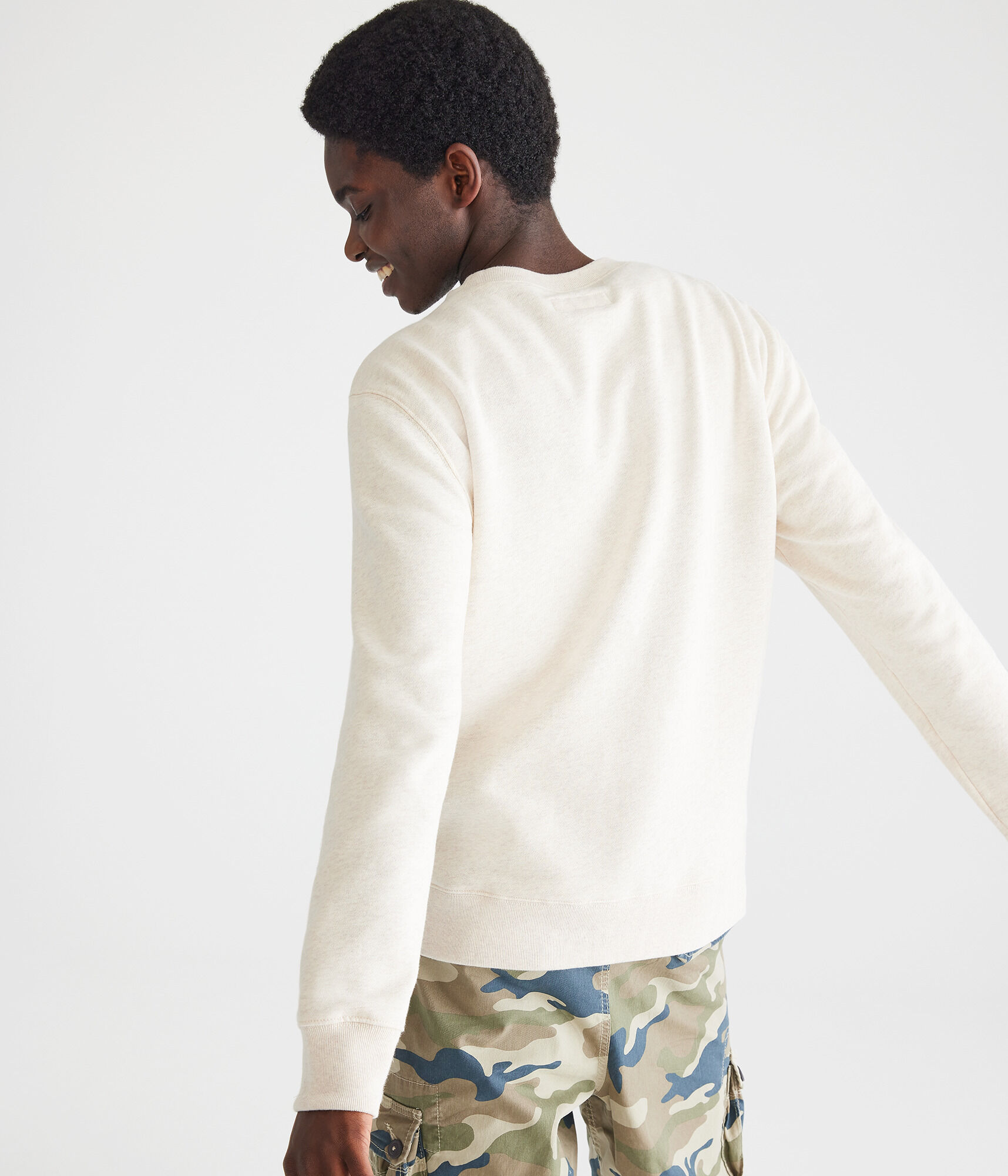 Aeropostale 87 New York Washed Crew Sweatshirt