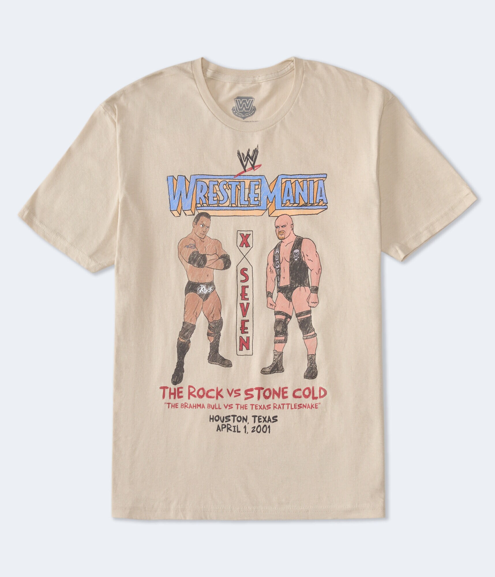 WWE WrestleMania Relaxed Graphic Tee