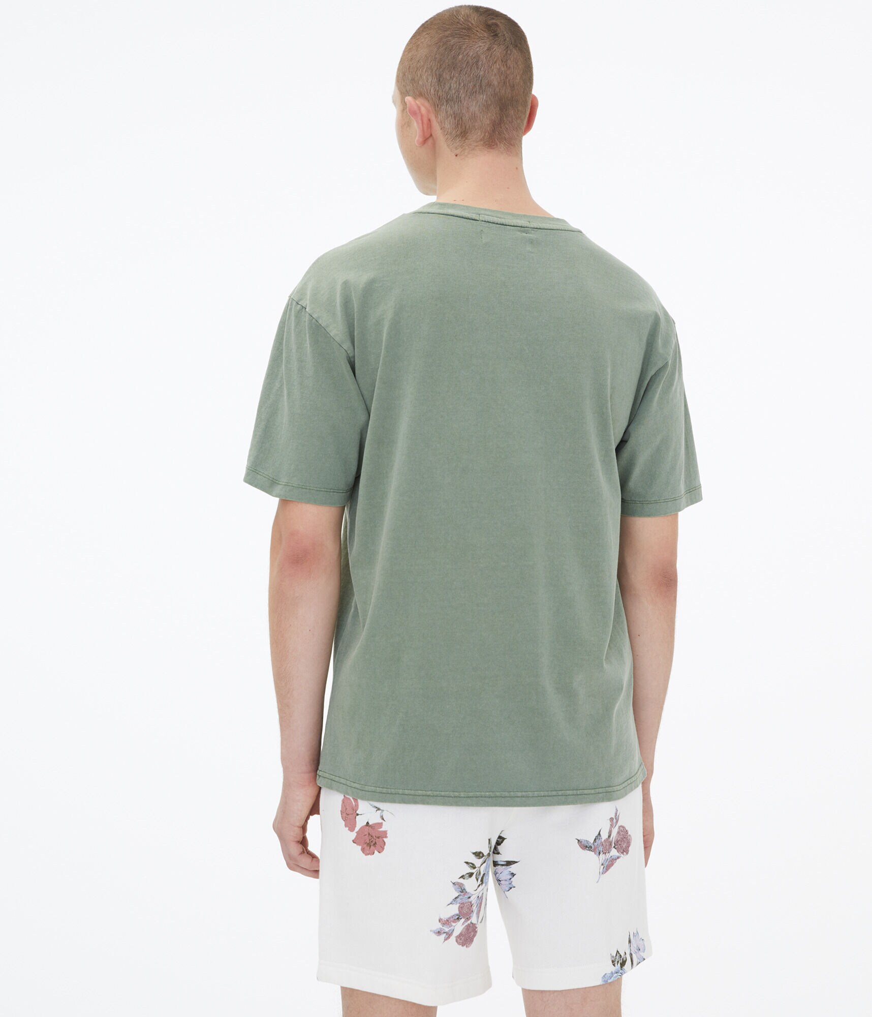 Washed Loose Fit Crew Tee