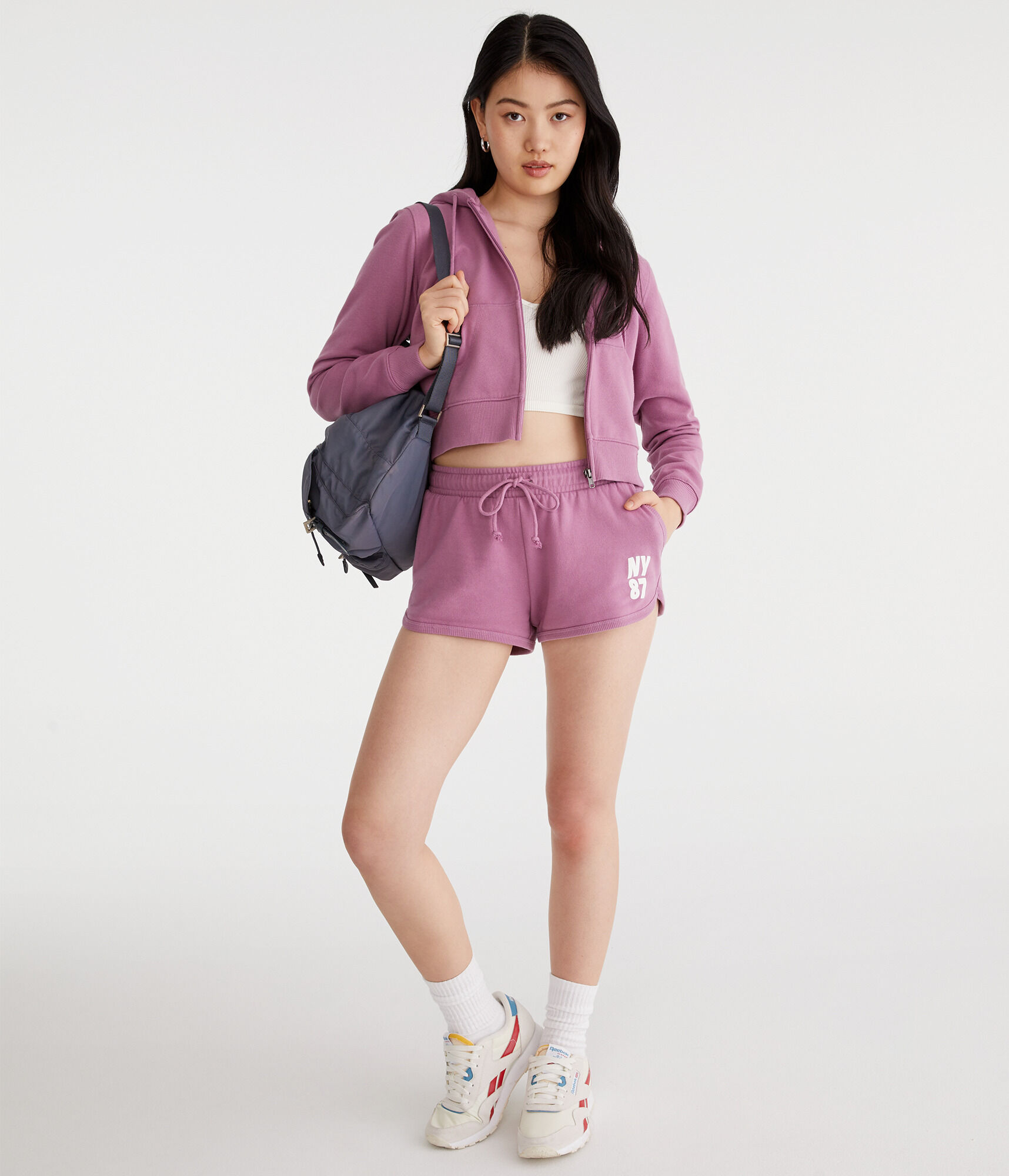 NY 87 High-Waisted Dolphin Shorts