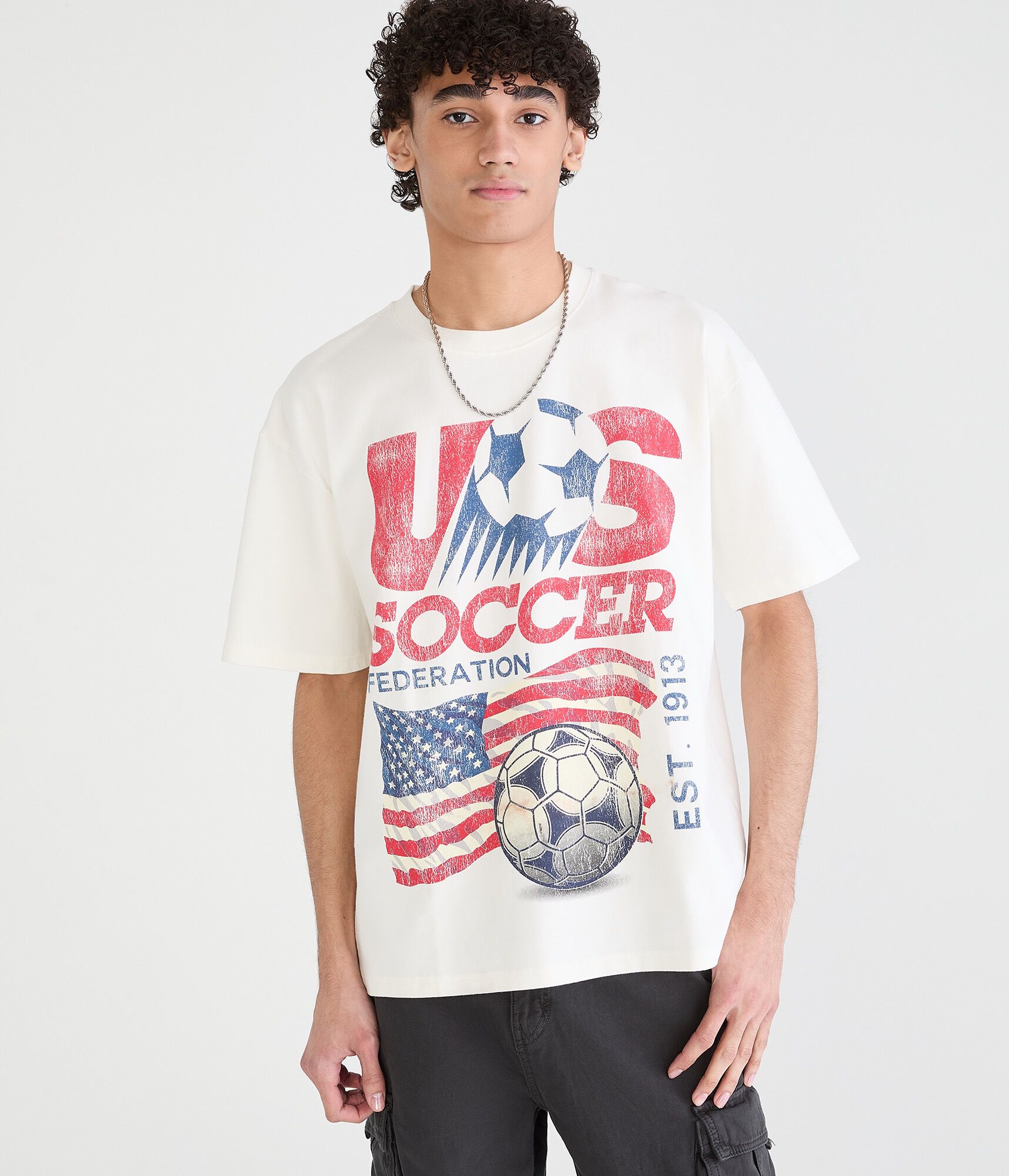 US Soccer Relaxed Graphic Tee