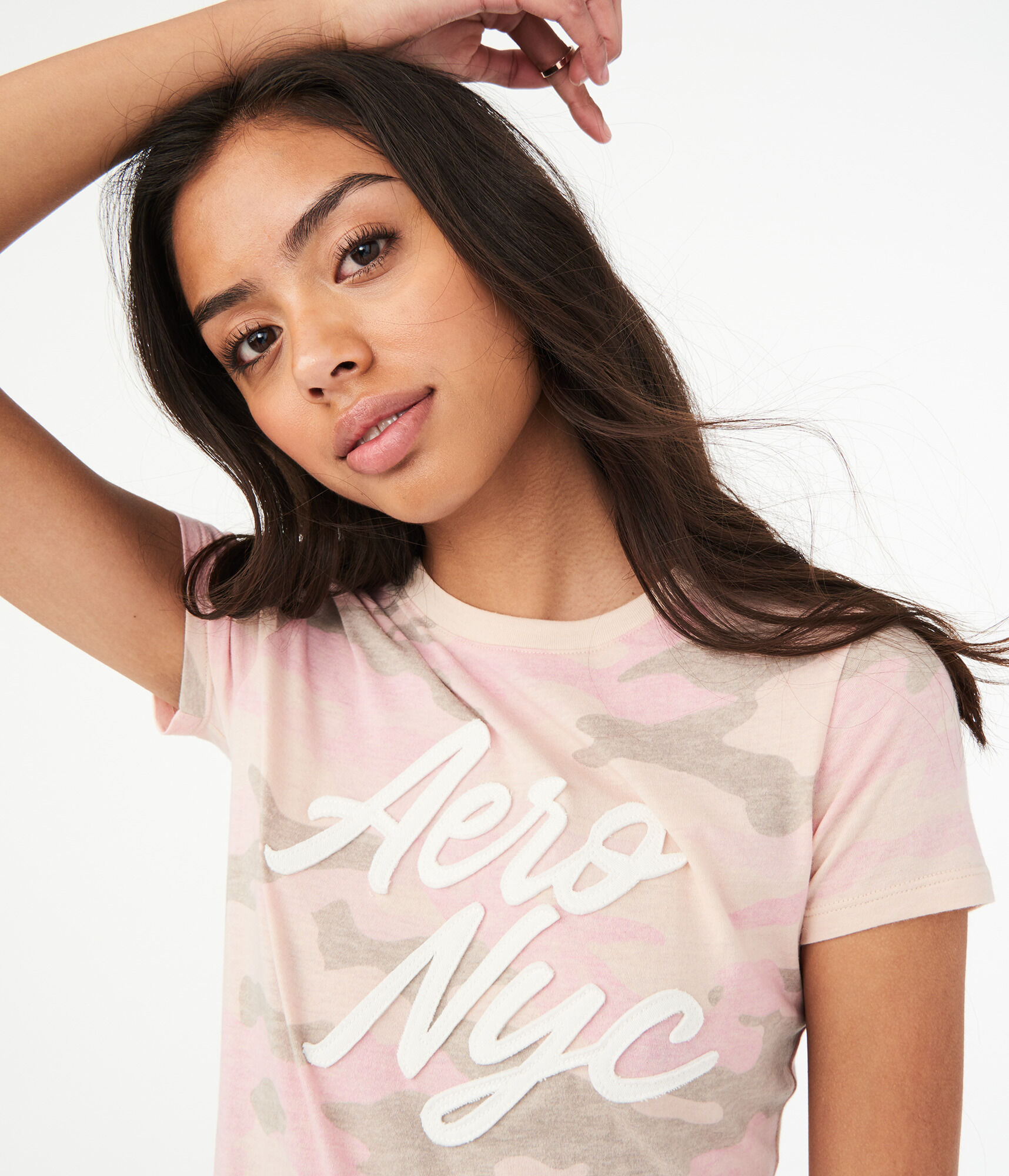 Aero NYC Camo Graphic Tee