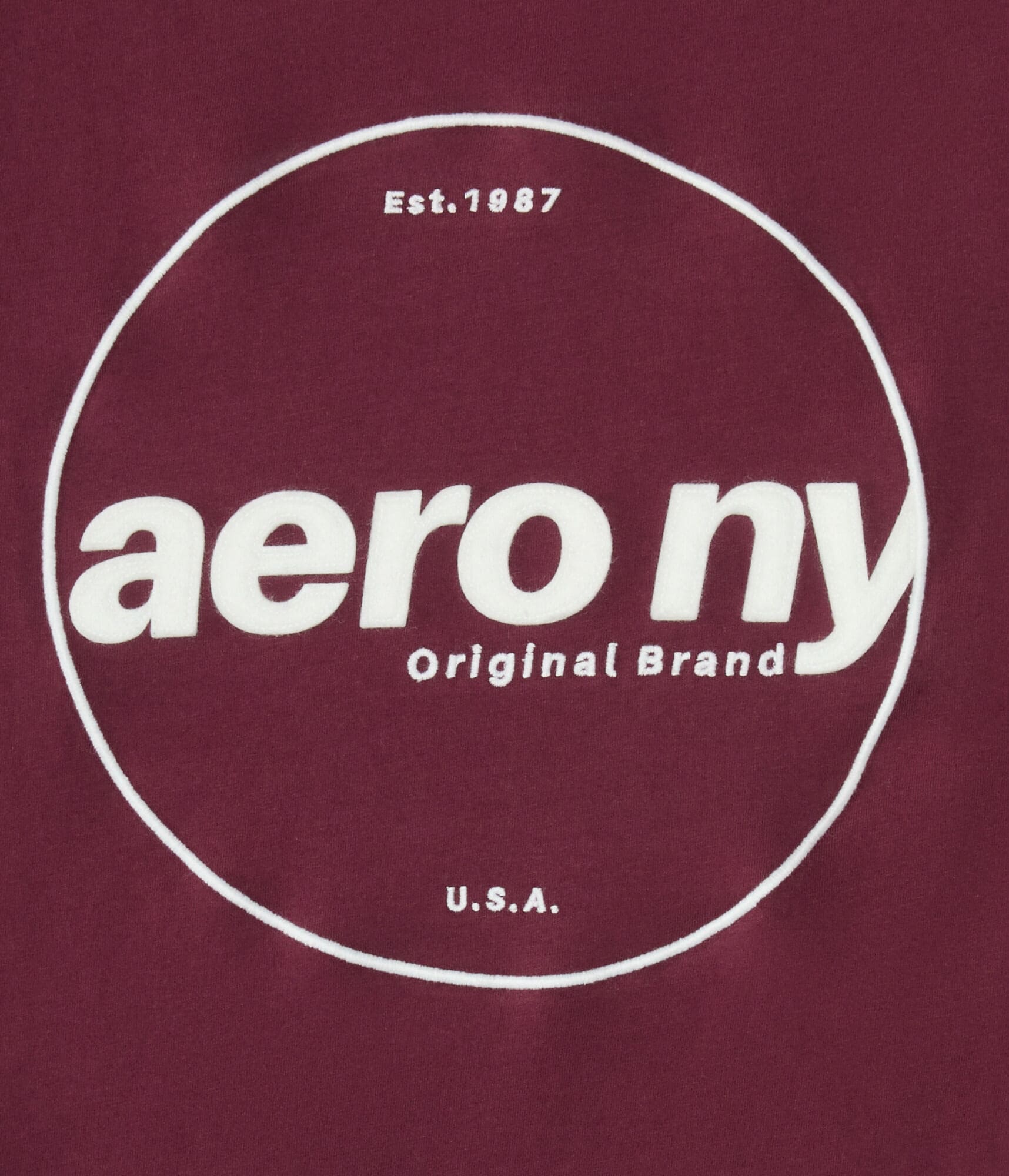 Aero NY Circle Appliqué Graphic Tee