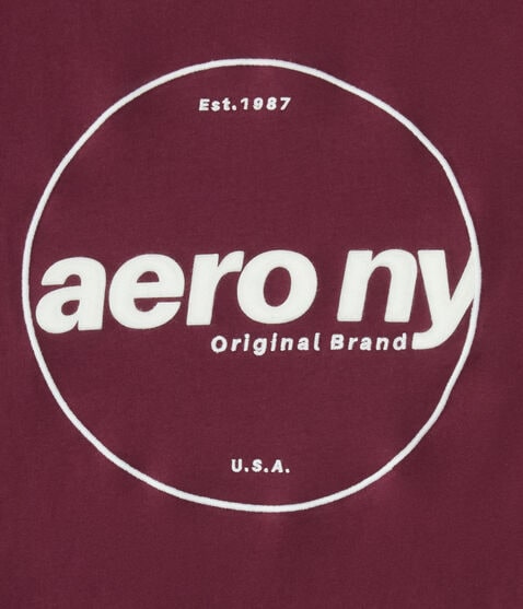 Aero NY Circle Appliqué Graphic Tee Aero NY Circle Appliqué Graphic Tee