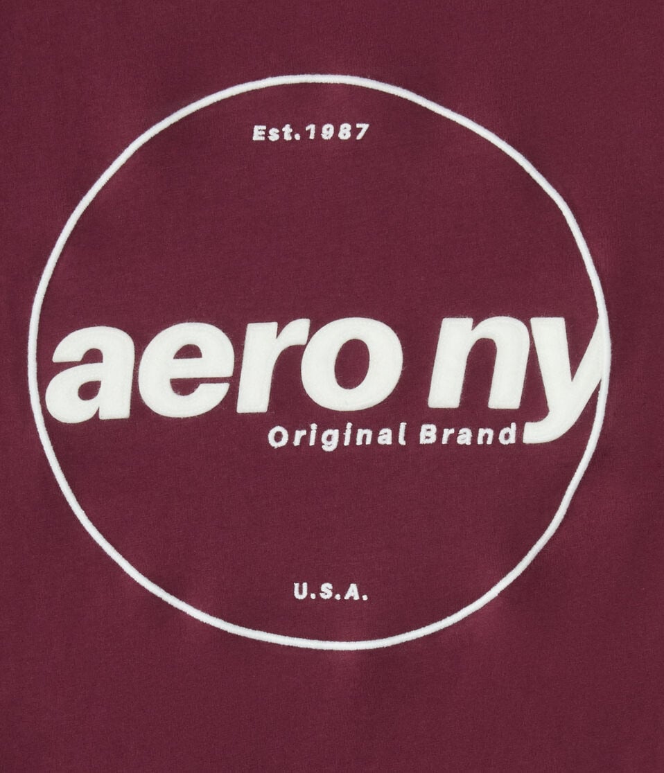 Aero NY Circle Appliqué Graphic Tee