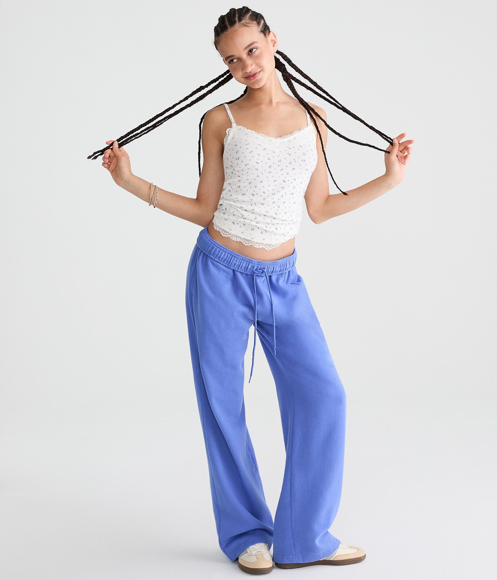 Cloud Soft Mid-Rise Straight Leg Sweatpants