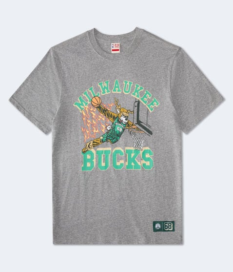 Milwaukee Bucks Mascot Relaxed Graphic Tee Milwaukee Bucks Mascot Relaxed Graphic Tee