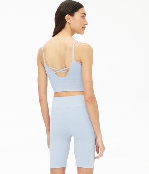 Seamless Low-Back Longline Bralette Seamless Low-Back Longline Bralette