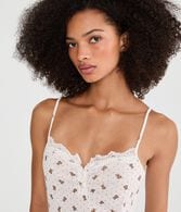 Teddy Bear Tank Sleep Romper