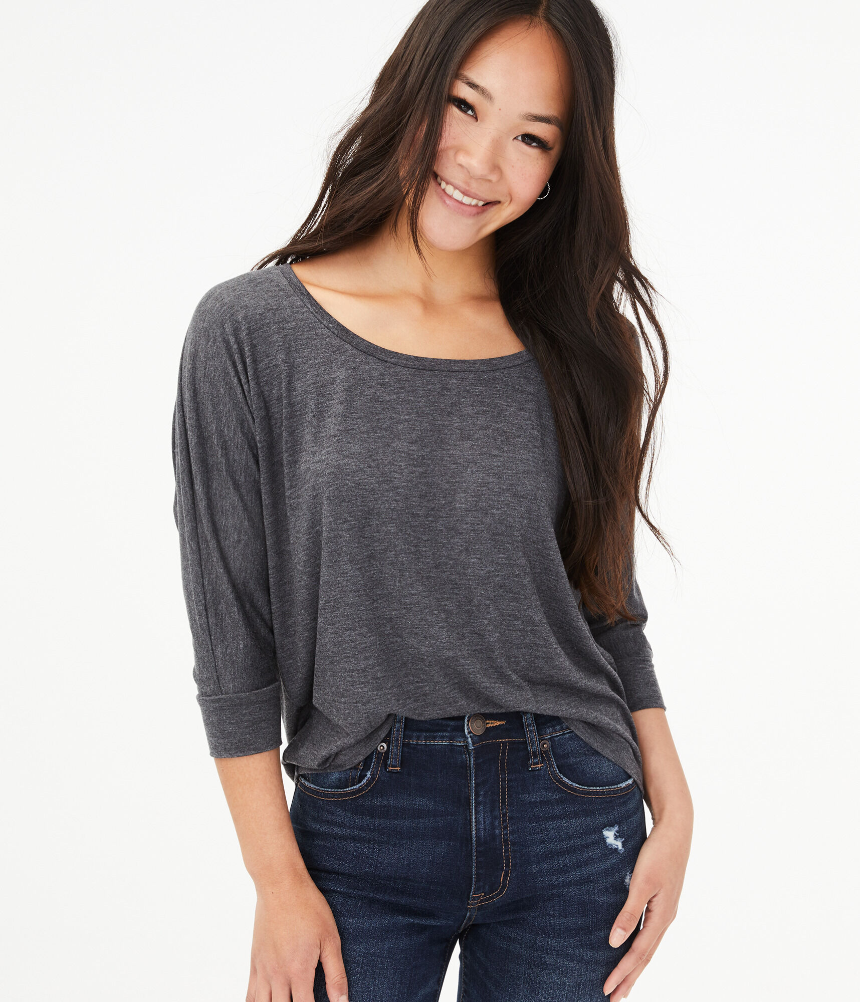 Seriously Soft Slouchy Dolman Top