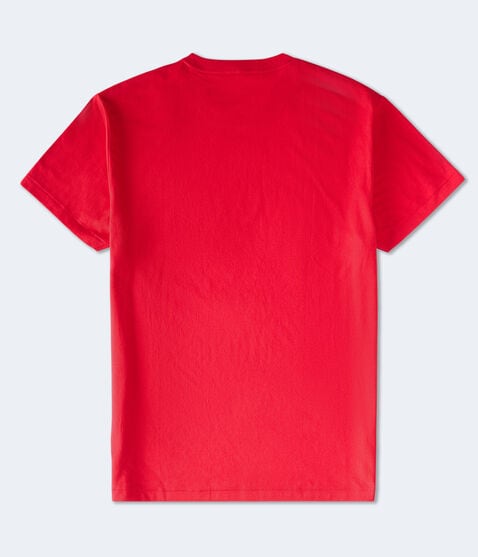 Aeropostale 1987 Arch Flocked Graphic Tee Aeropostale 1987 Arch Flocked Graphic Tee