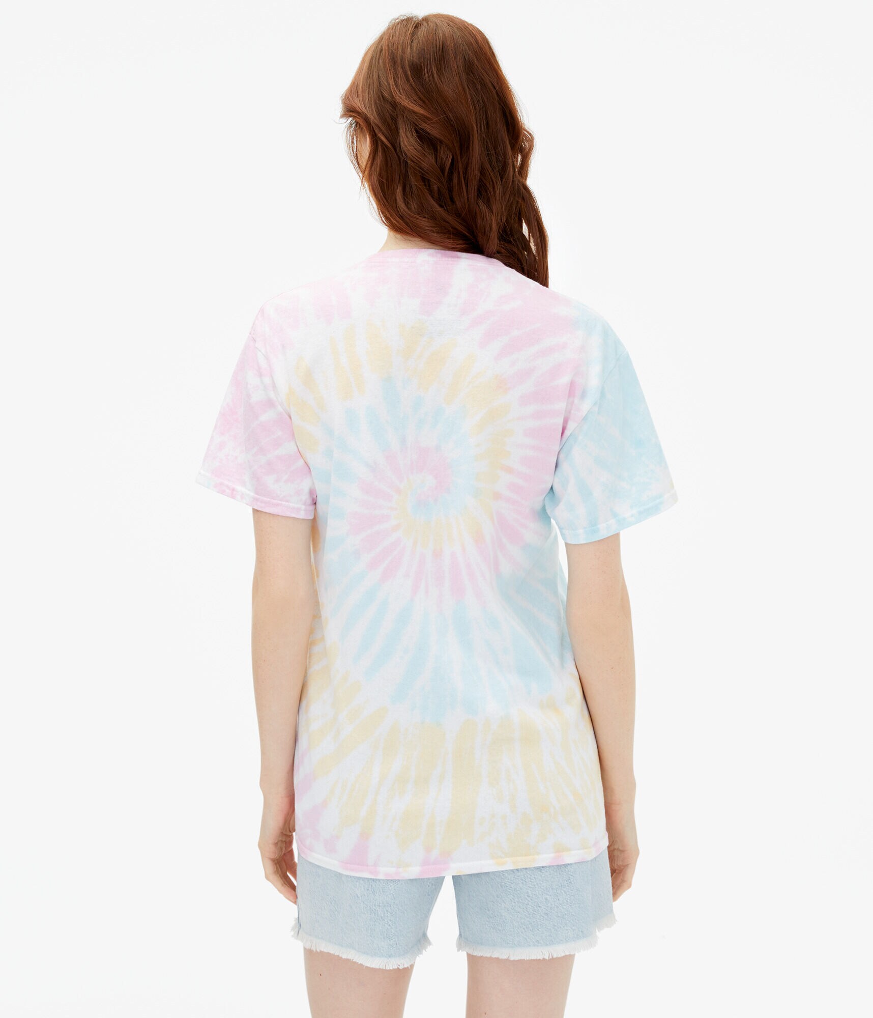 Care Bears Tie-Dye Boyfriend Graphic Tee