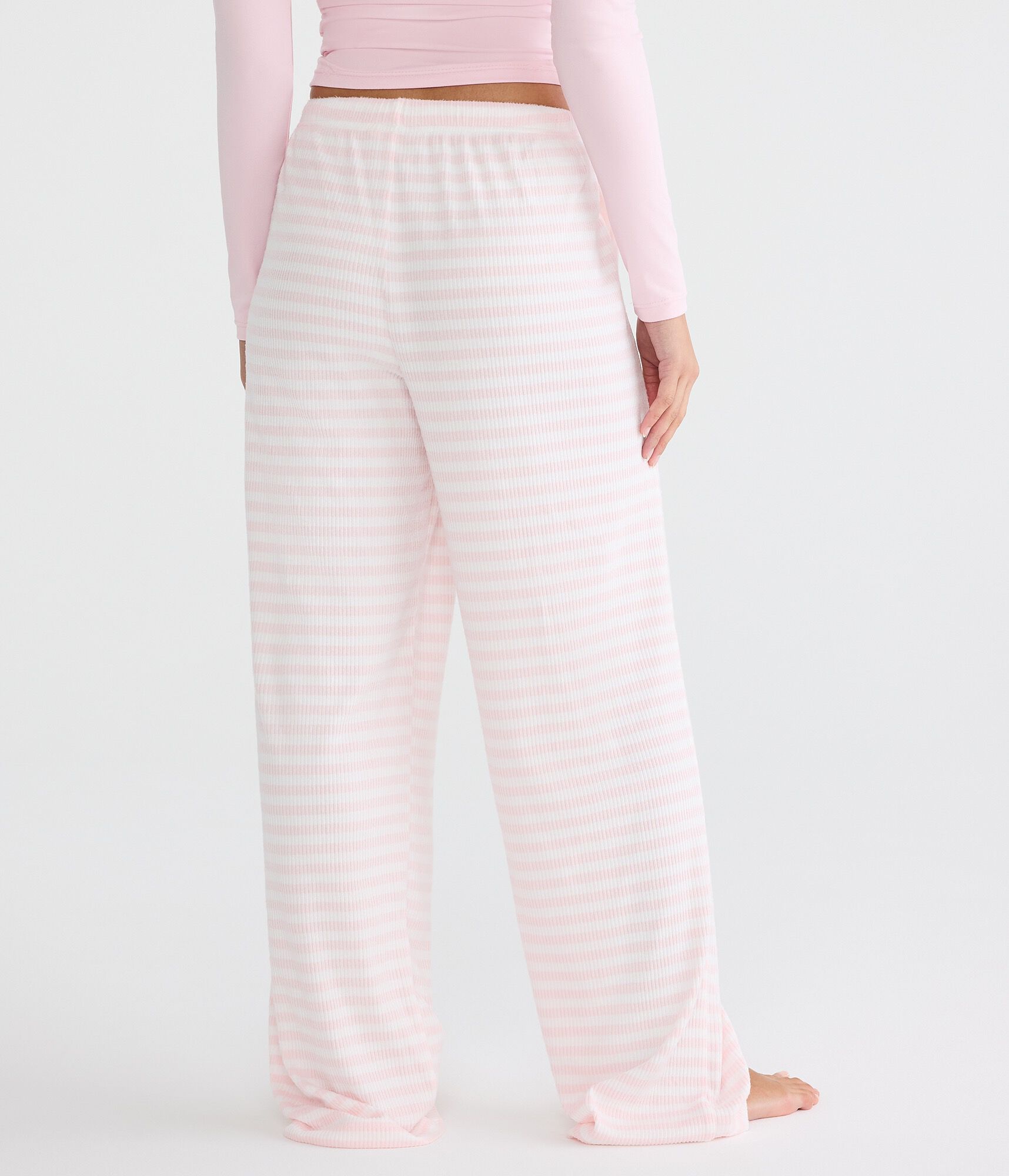 Striped Rib Sleep Pants