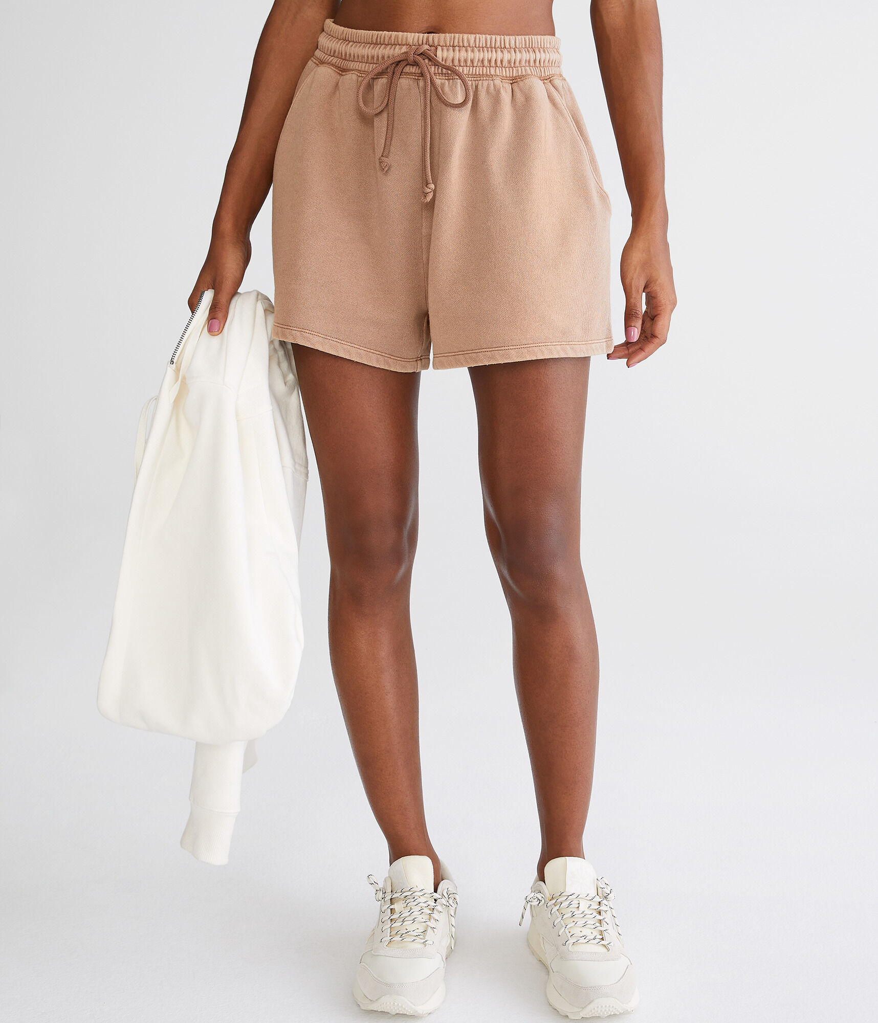 Fleece Slouchy Shorts