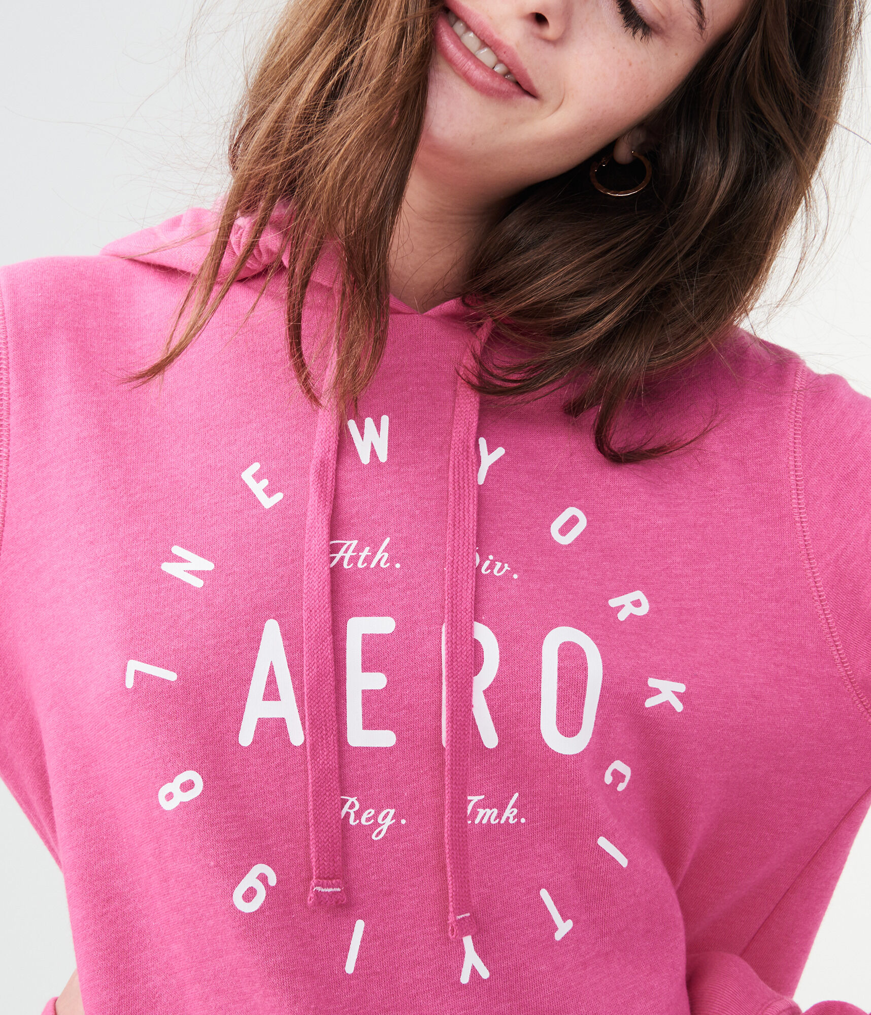 Aero New York Circle Pullover Hoodie