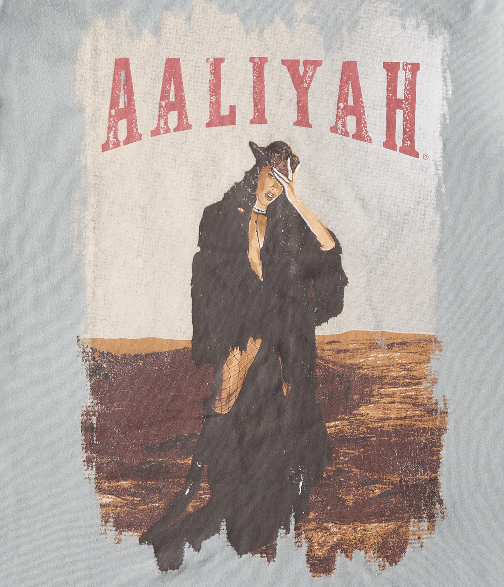Cowgirl Aaliyah Oversized Graphic Tee