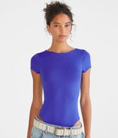 Seriously Soft Sculpt Short Sleeve Bodysuit