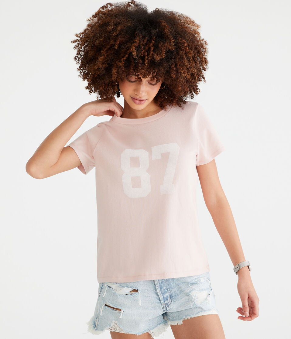 Number 87 Vintage Fit Graphic Tee
