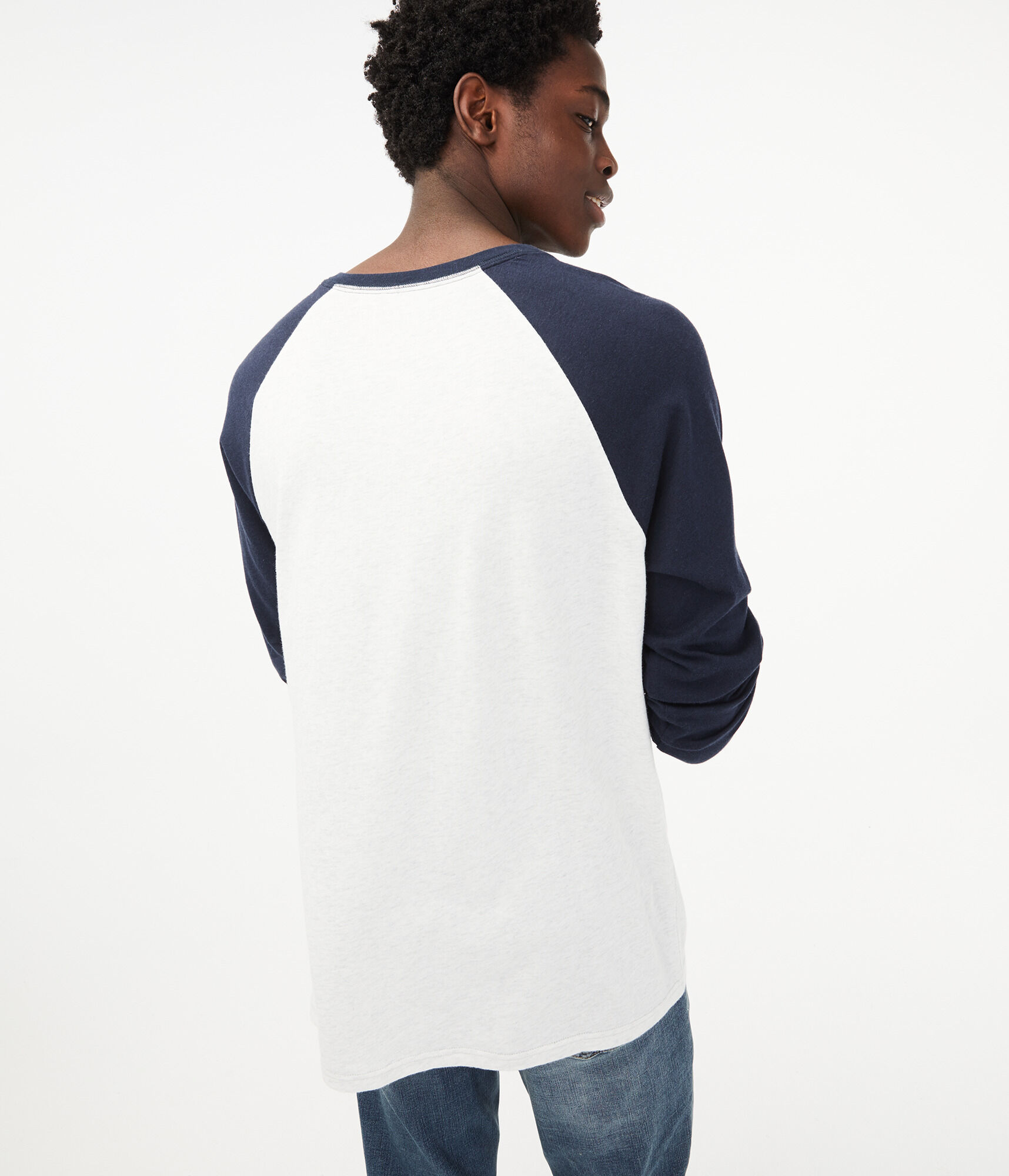 Long Sleeve Raglan Henley