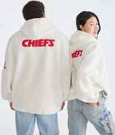 Kansas City Chiefs Quarter-Zip Sherpa Hoodie