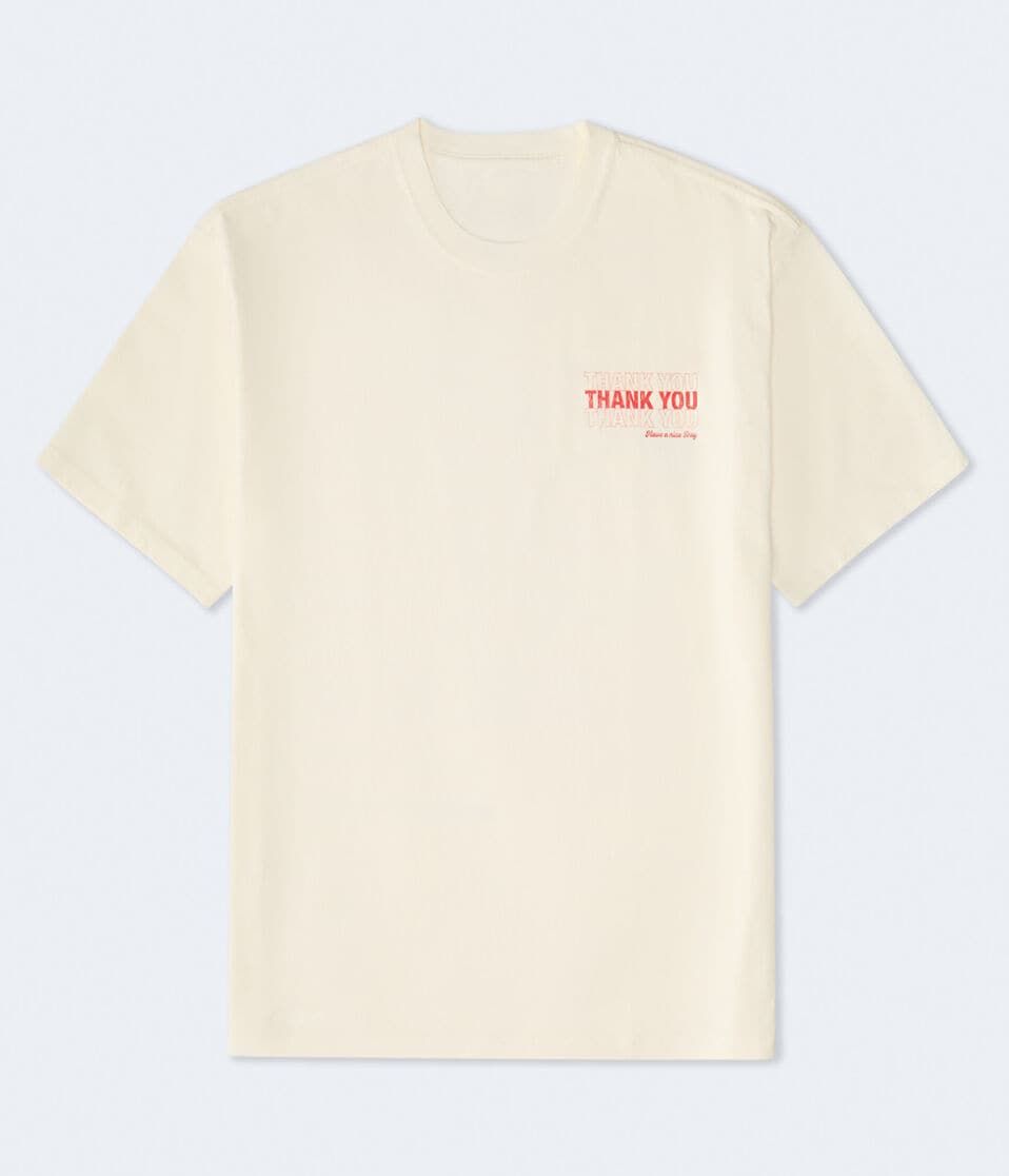 Thank You Floral Graphic Tee