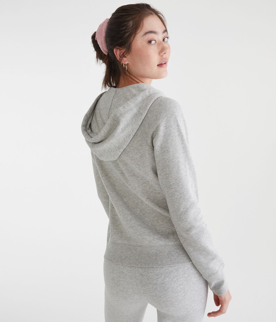 Aeropostale East Coast Circle Full-Zip Hoodie