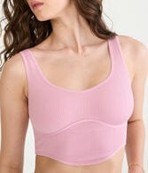 Seriously Soft Seamless Cropped Corset Tank