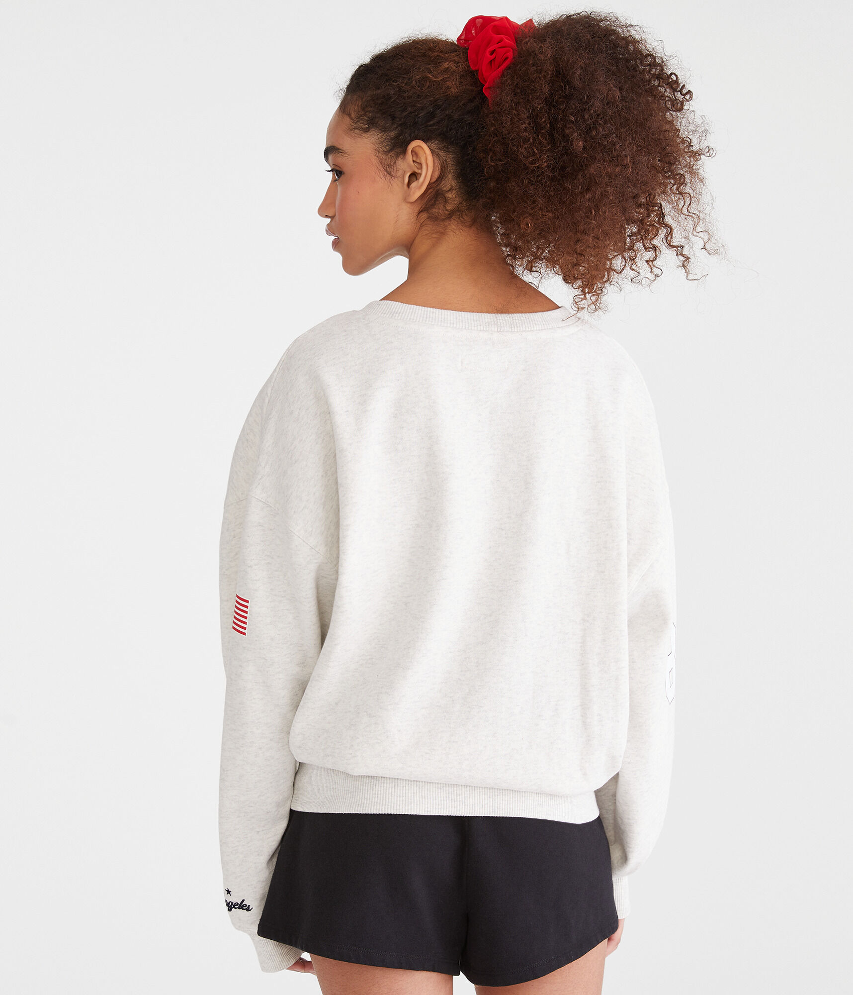 LA California Notch-Neck Sweatshirt