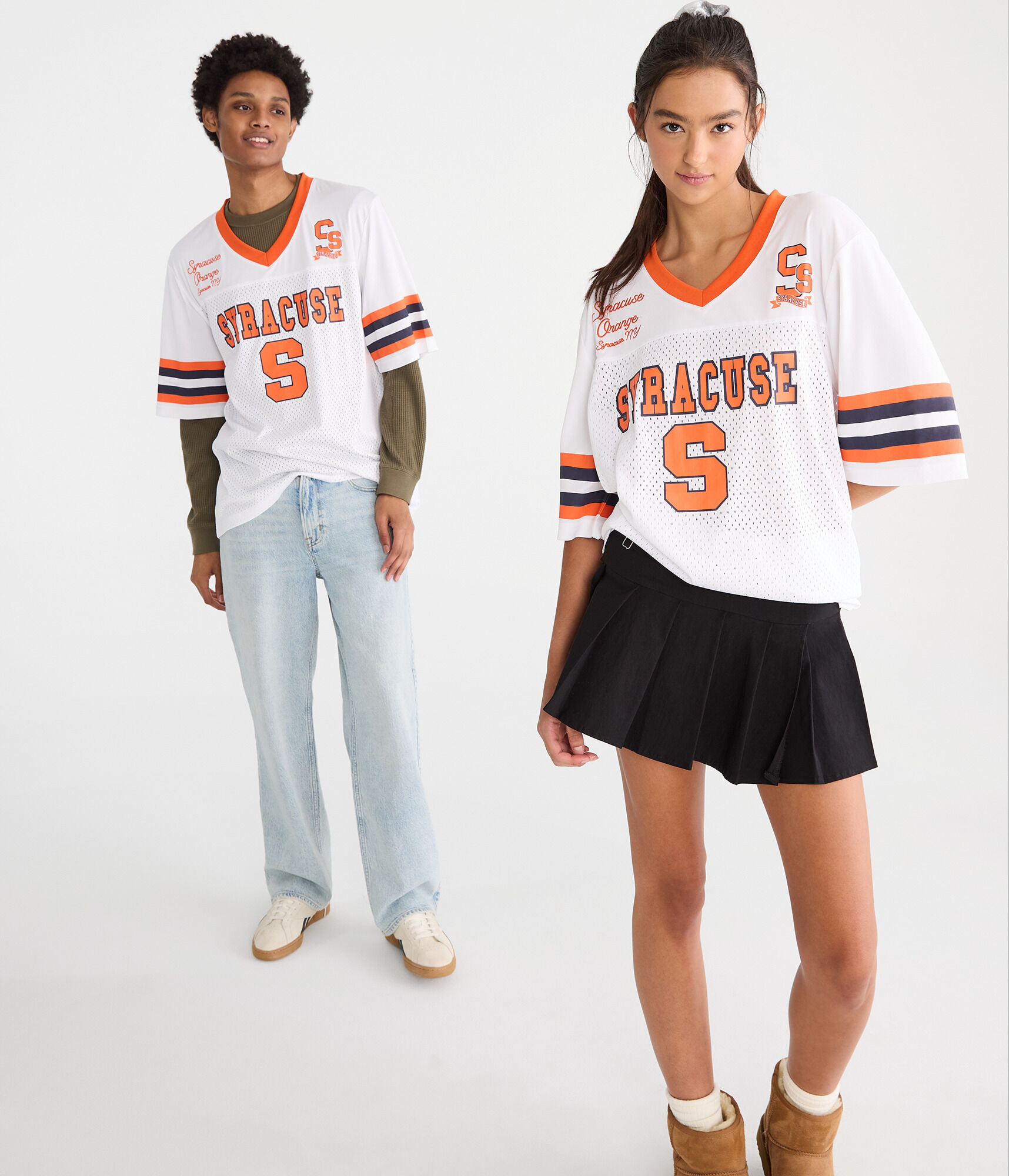 Syracuse Orange Mesh Top