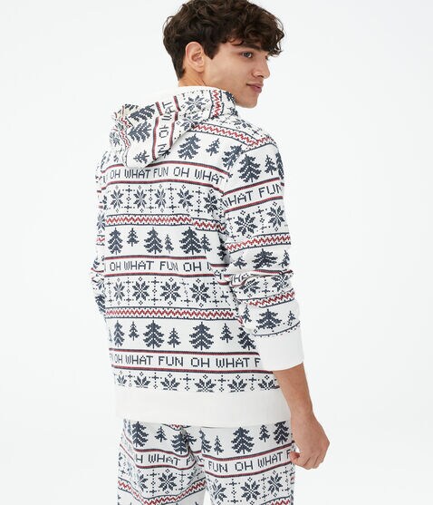 Oh What Fun Fair Isle Pullover Hoodie