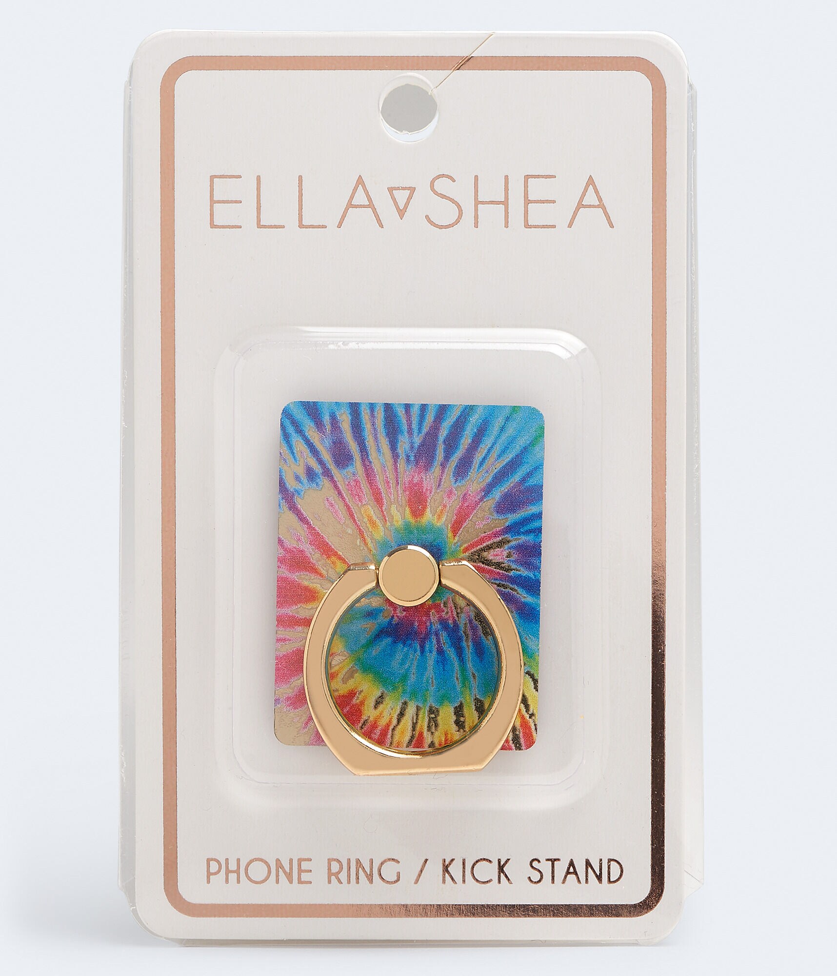 Tie-Dye Smartphone Ring Stand