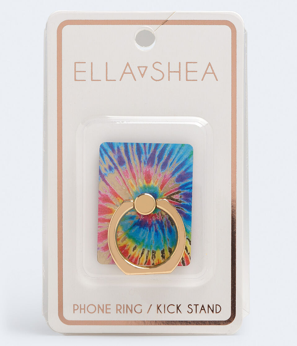 Tie-Dye Smartphone Ring Stand