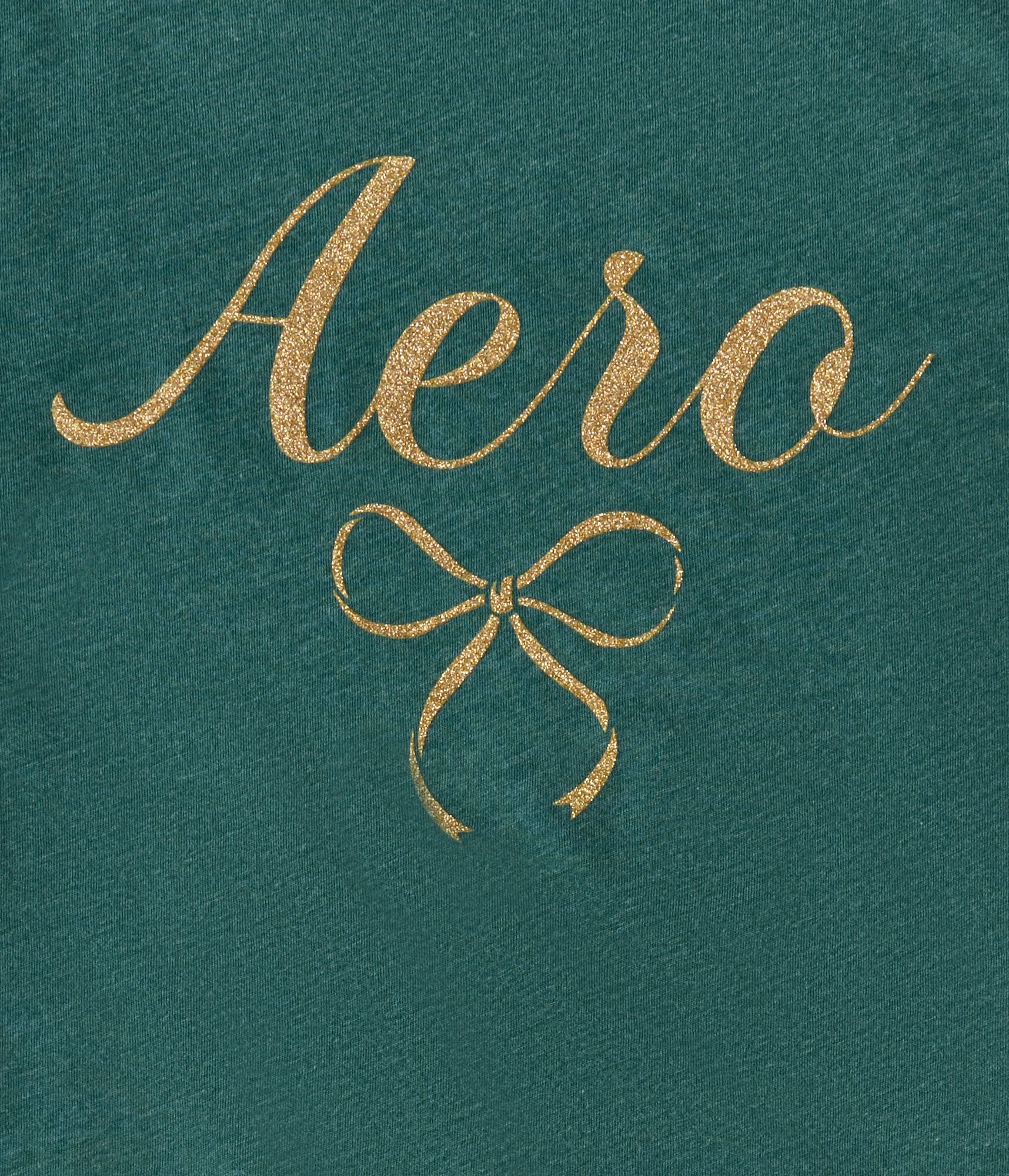 Aero Bow Glitter Graphic Tee