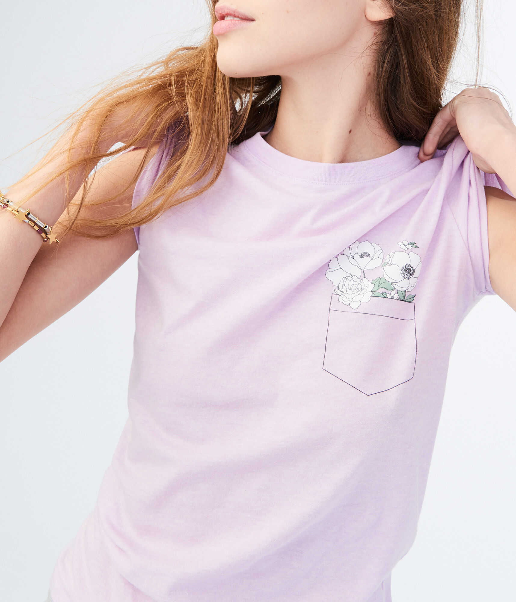 Free State Flower Pocket Graphic Tee