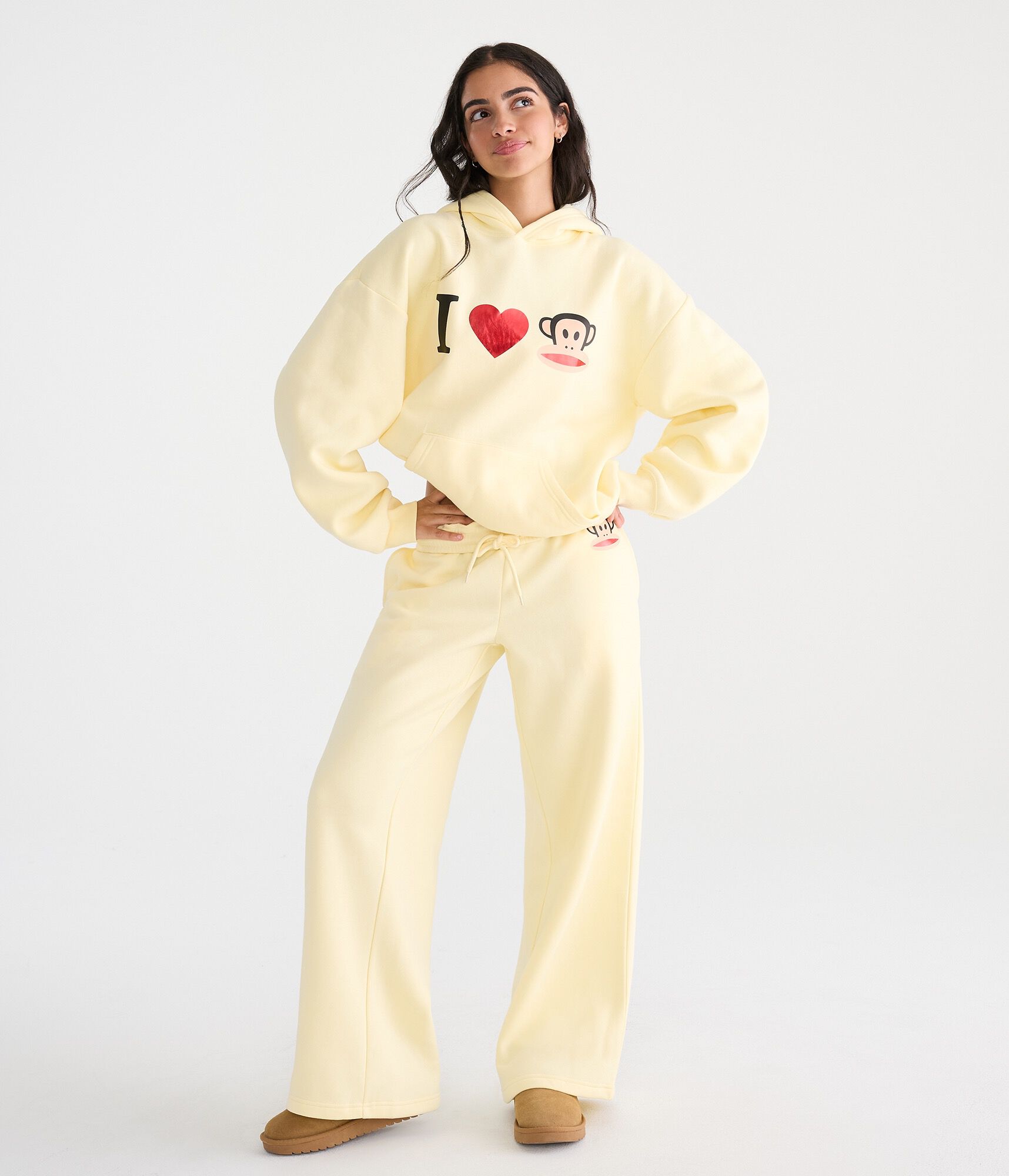 Paul Frank I Heart Julius Oversized Pullover Hoodie